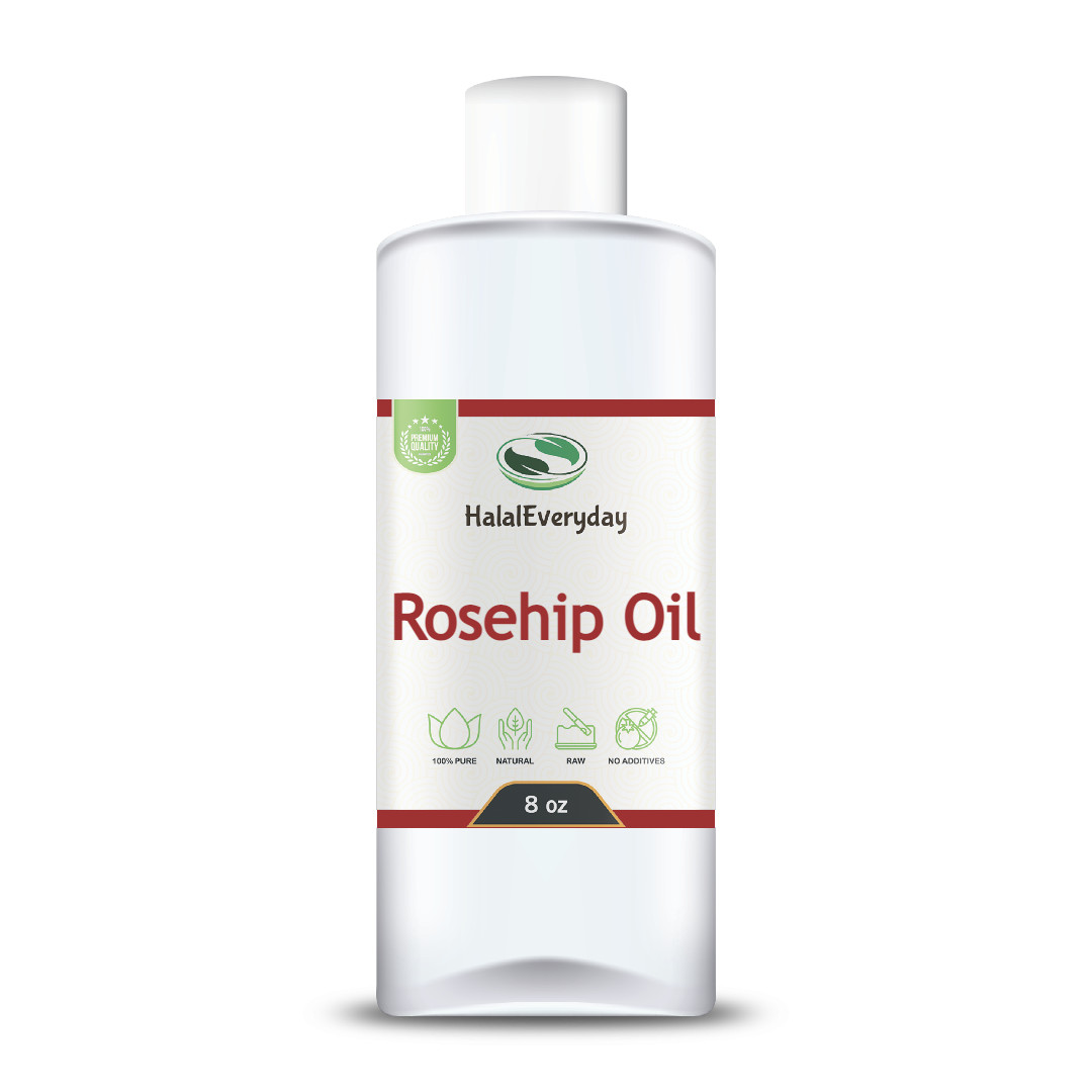 Rosehip Oil 8 oz. – 100% Pure Natural Organic Cold Pressed Virgin Unrefined Oil