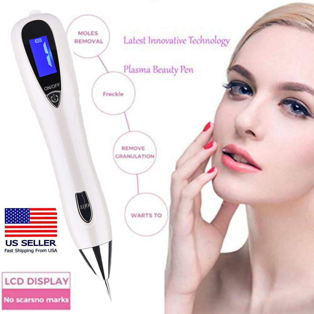 Laser Plasma Pen Skin Tag Mole Freckle Removal Dark Spot Tattoo Wart Remover Pen