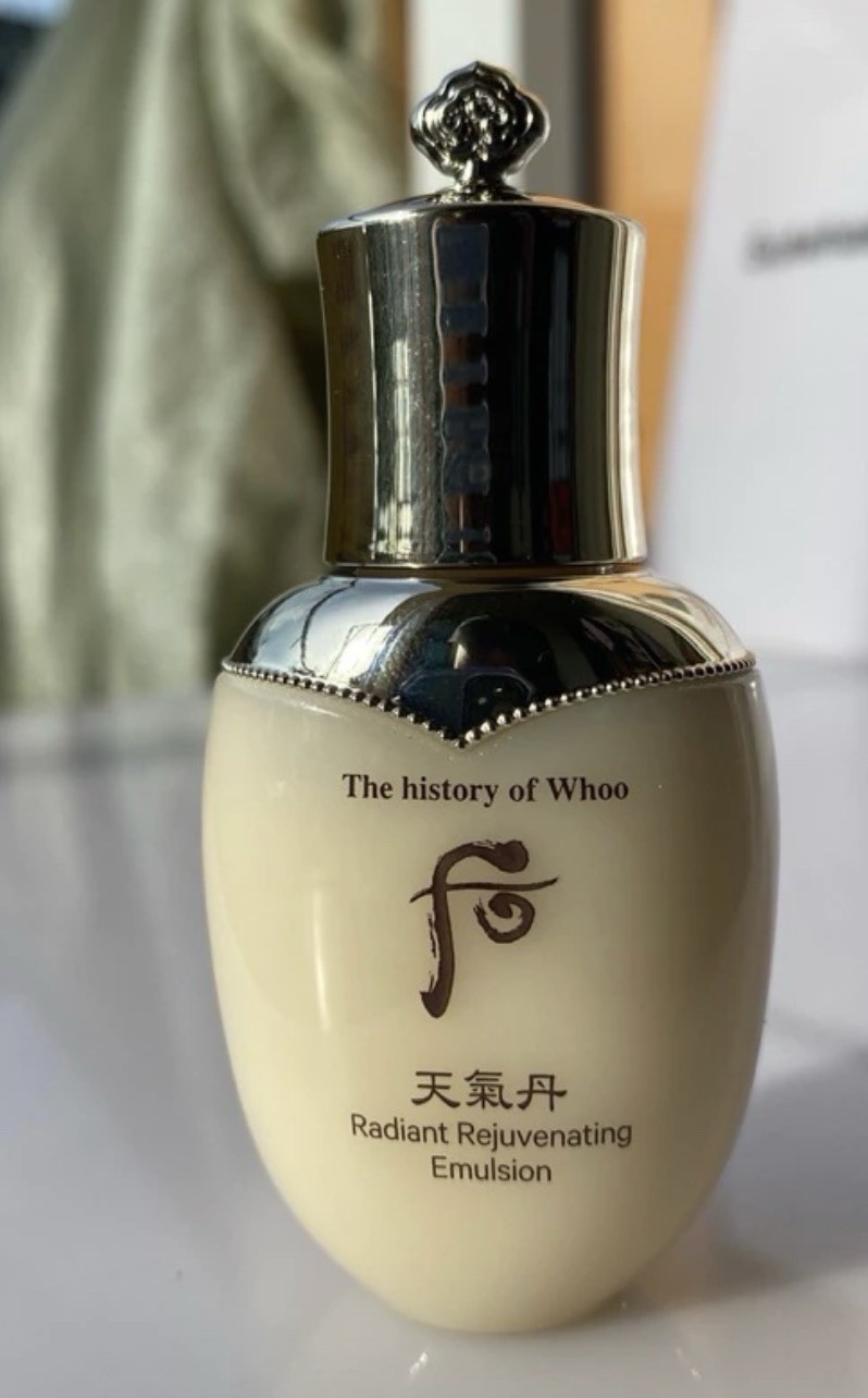 The History of WHOO Radiant Rejuvenating Balancer 25ml + Emulsion 25ml US Seller