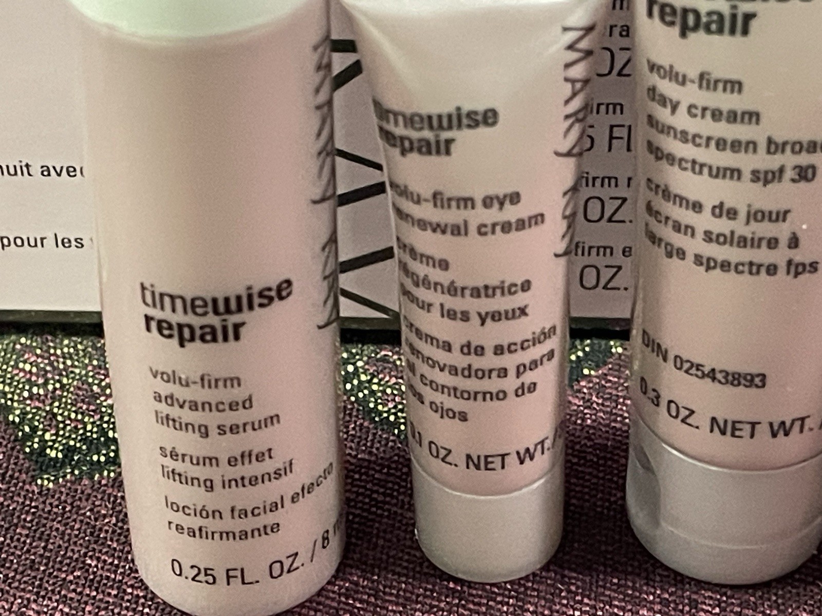 3 Mary Kay TimeWise Repair Volu-Firm ToGo,5 Piece Anti-Aging Skincare Exp 5/26