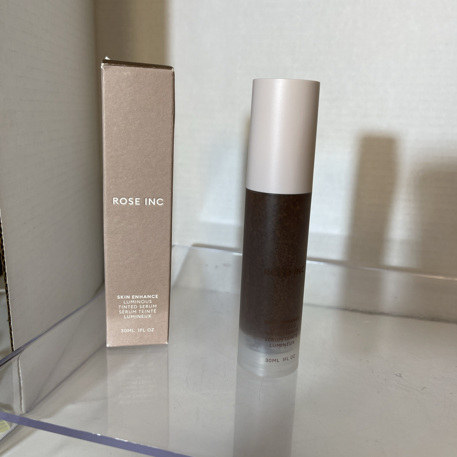 ROSE INC Skin Enhance Luminous Tinted Serum – Shade 130 – 1.0 oz Authentic NEW!