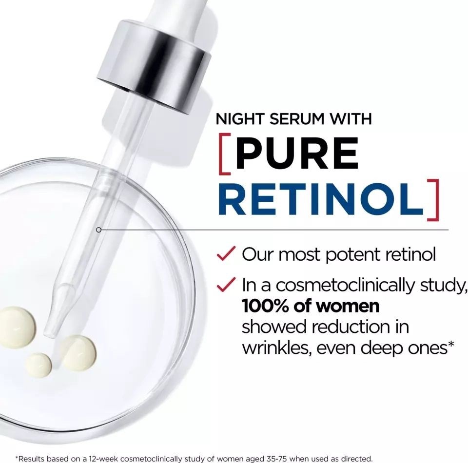 L’Oreal Paris Revitalift Laser Pure Retinol Night Serum Anti Wrinkle Age Repair