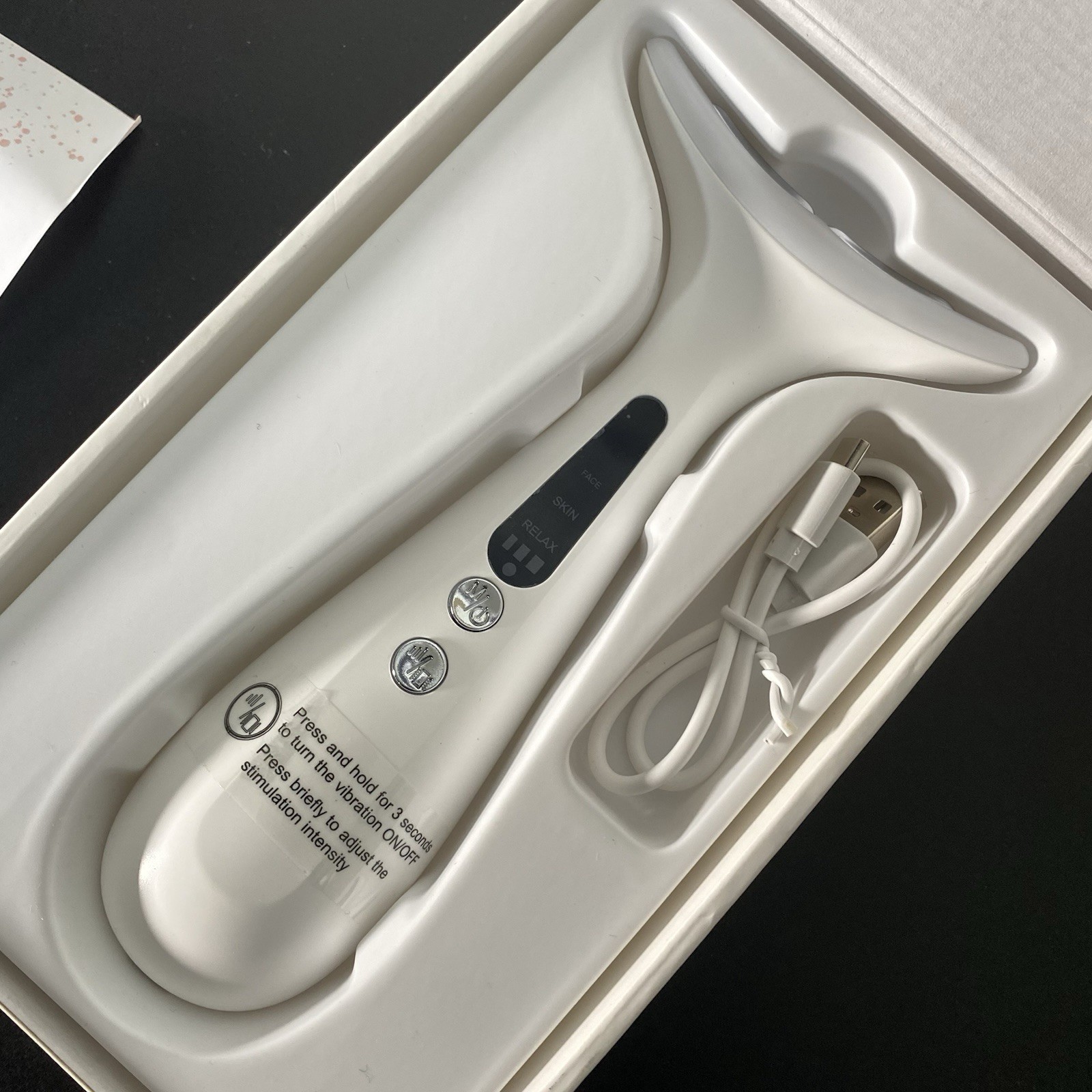 Multi-Functional Beauty Device Adjustable Intensities and Massage For Face