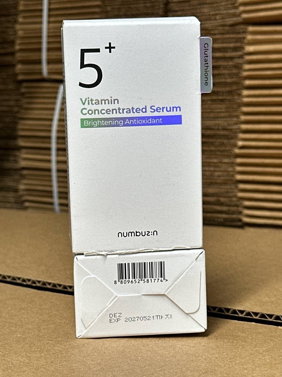 numbuzin No.5+ Vitamin Concentrated Serum | Glutathione & Vitamin Serum,