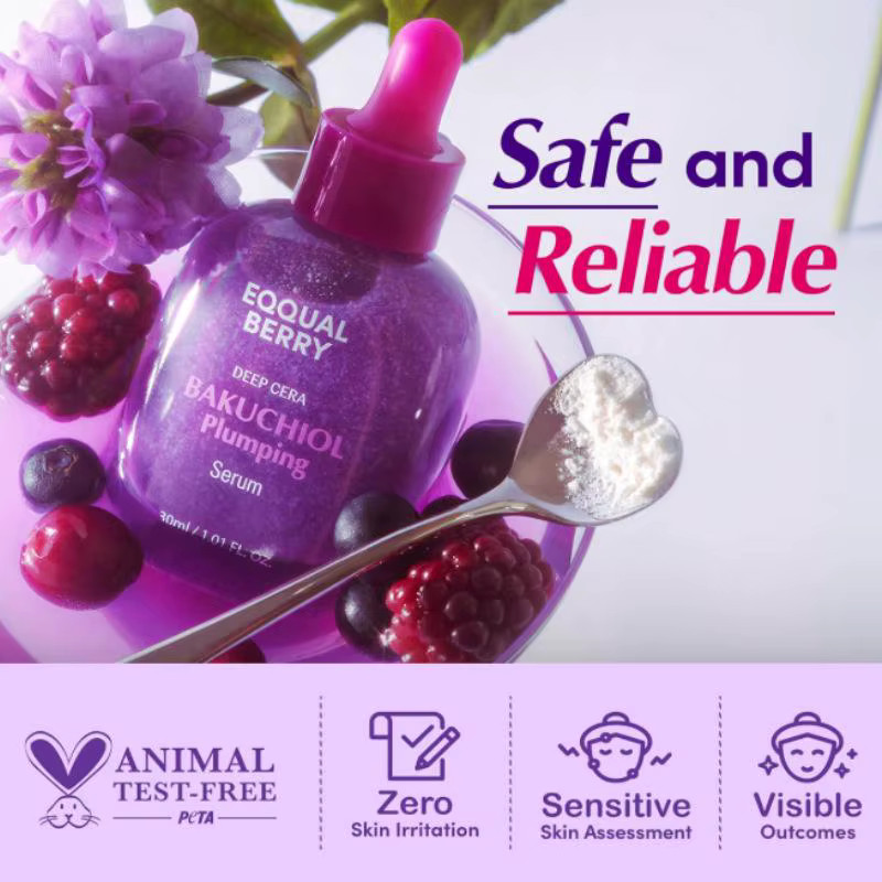 EQUAL_BERRY Bakuchiol retinol serum Plumping Serum And Vitamin C Korean