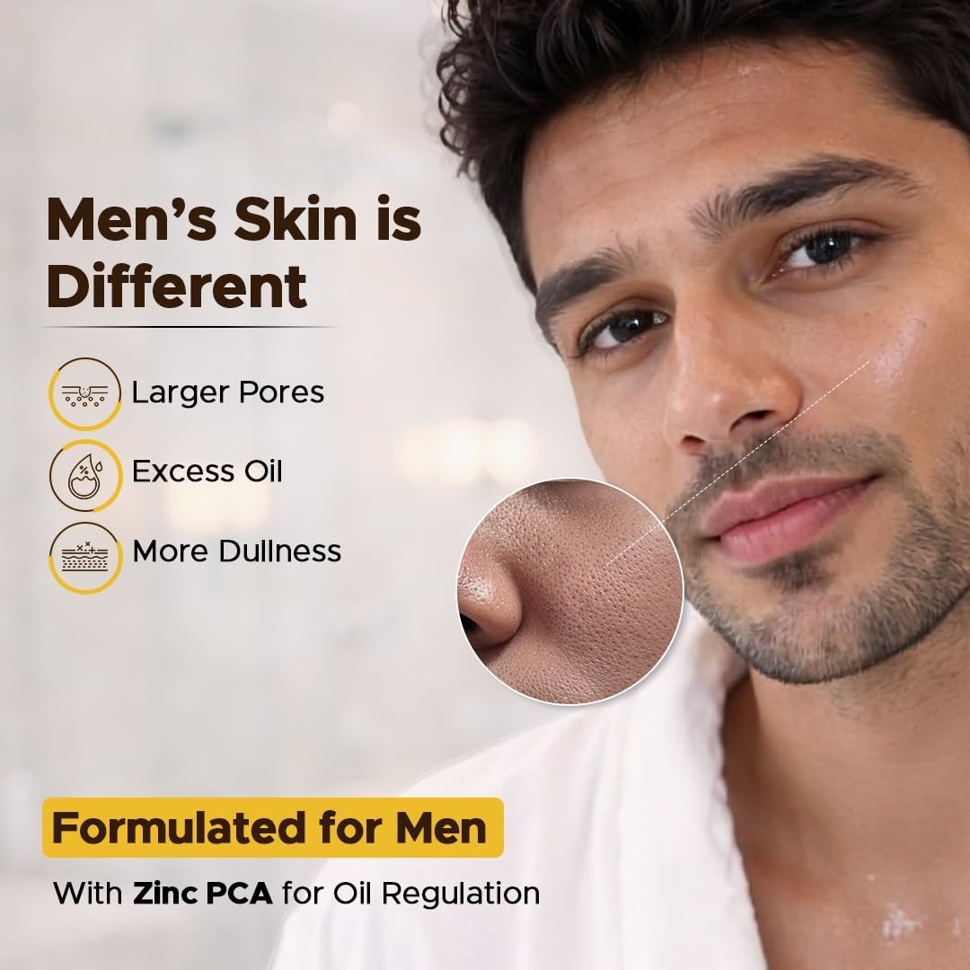 The Man Company Vitamin C Serum for Men Lightweight & Fast Absorbing 30ml