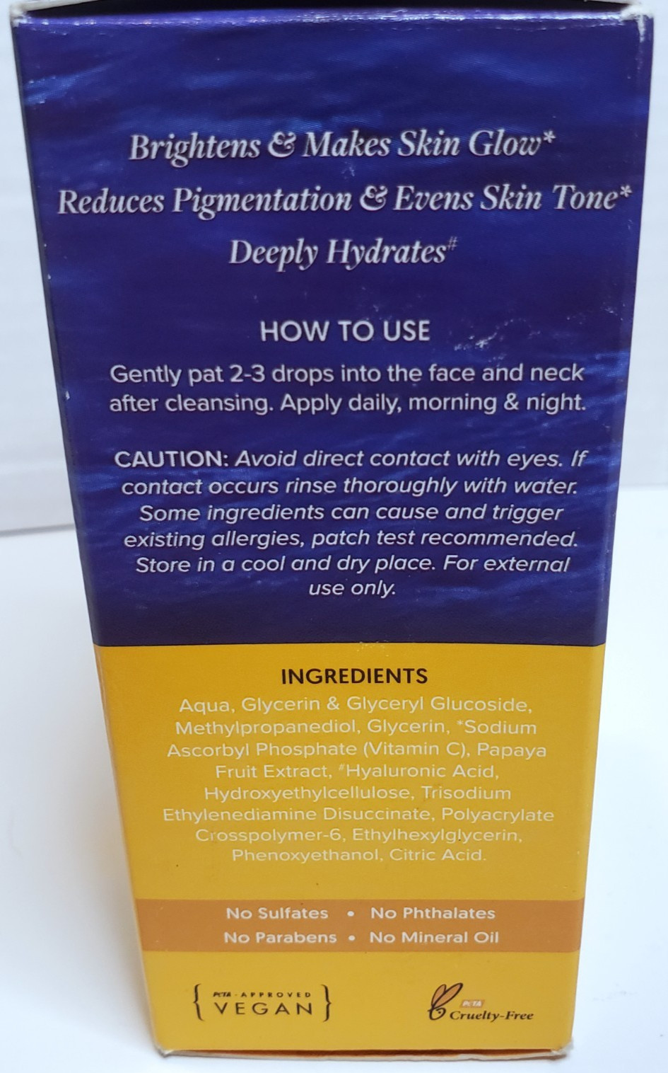 2 PACK Aqualogica Glow+ Concentrate Vitamin C Face Serum – 30ml Exp. 04/2026
