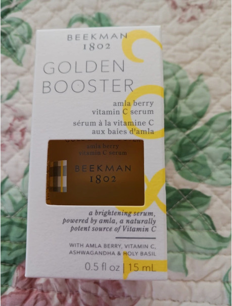 Beekman 1802 Golden Booster – Amla Berry Vitamin C Serum 0.5 oz