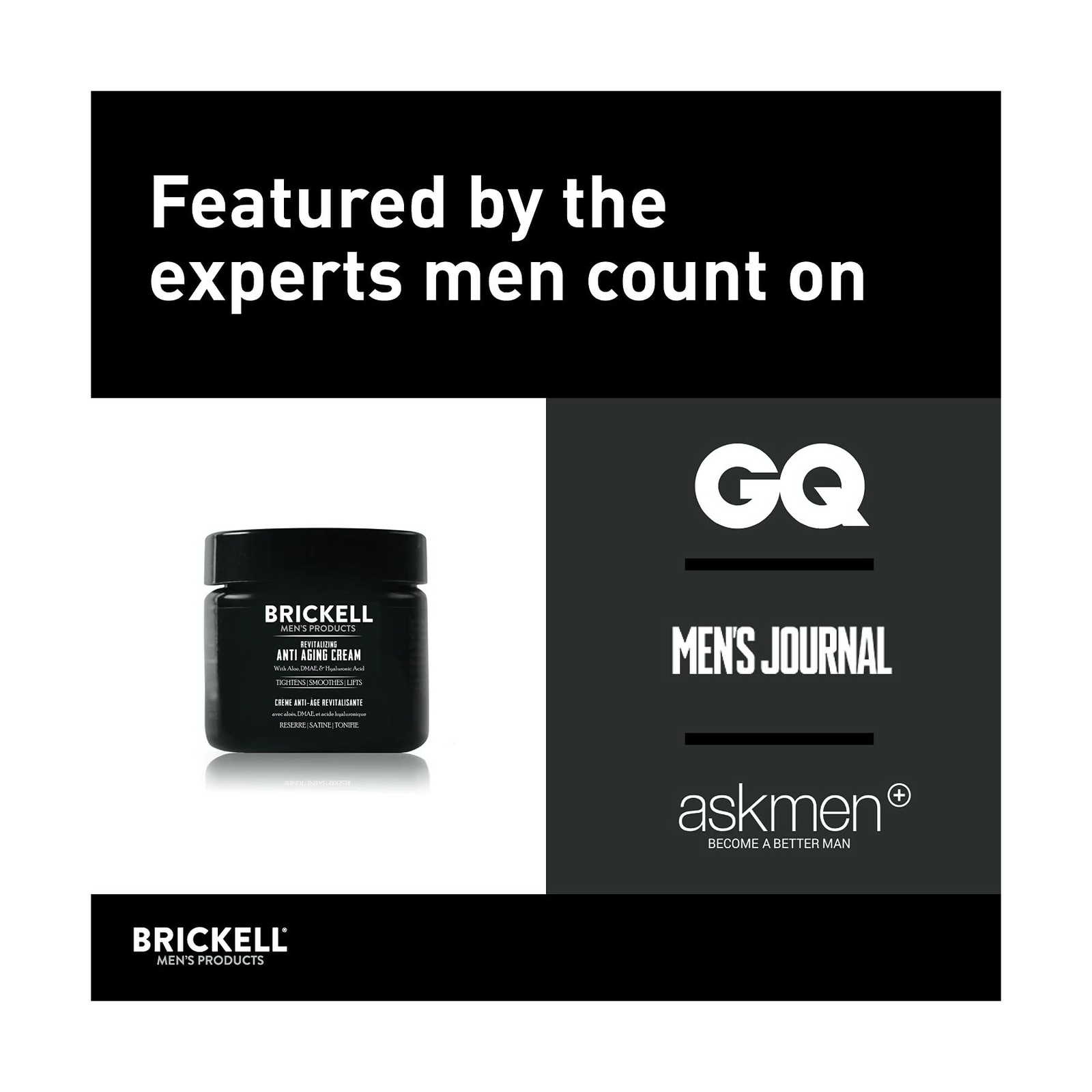 Brickell Men’s Revitalizing Anti-Aging Cream For Men, Natural and Organic Ant…