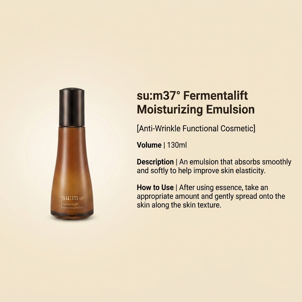 Sum37 Fermentalift Anti-Aging Skincare 8pcs Set Firming Moisturizer K-Beauty