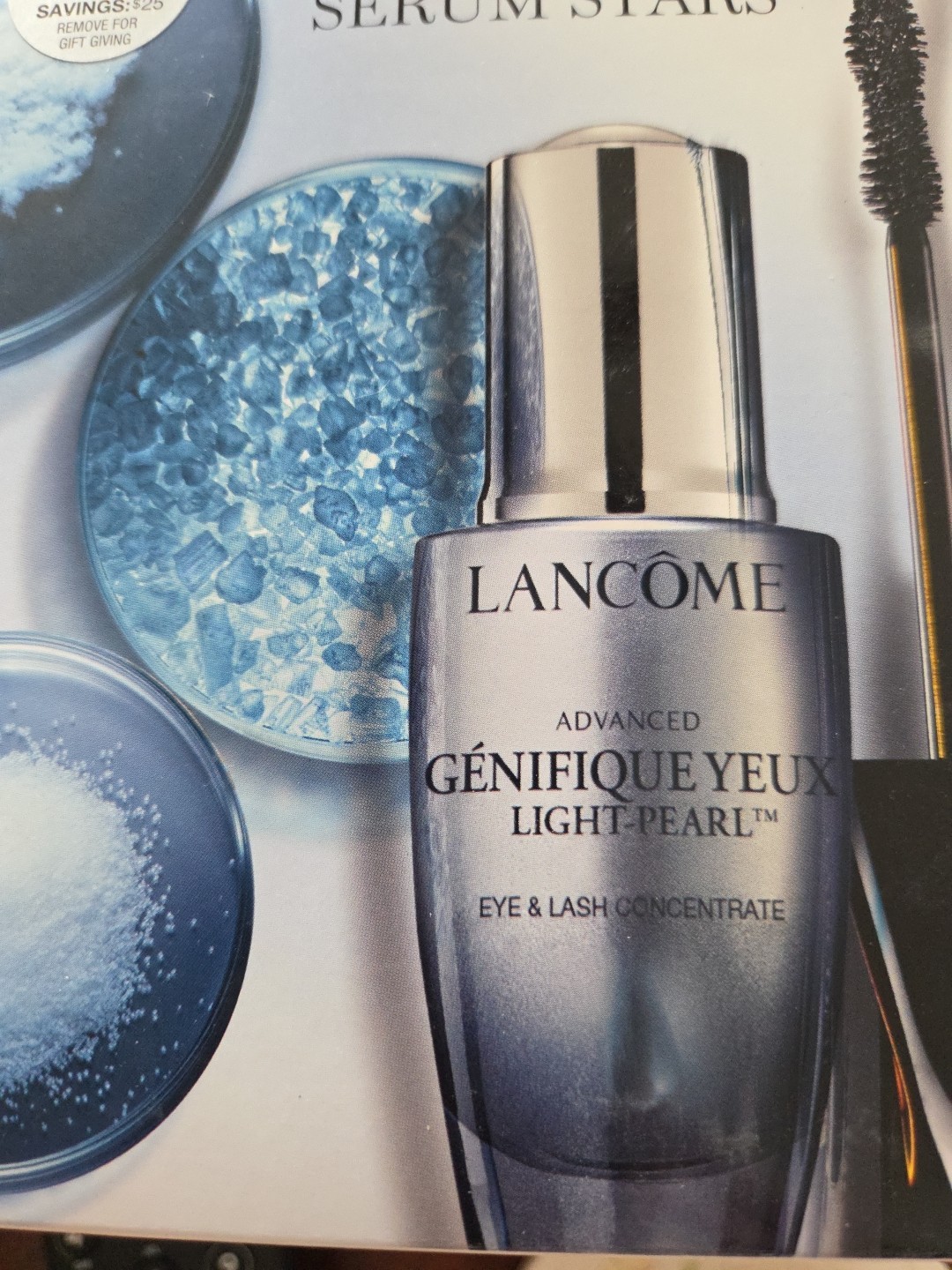 Lancome Advanced Genifique Yeux Light Pearl Eye & Lash Concentrate Full Size .67