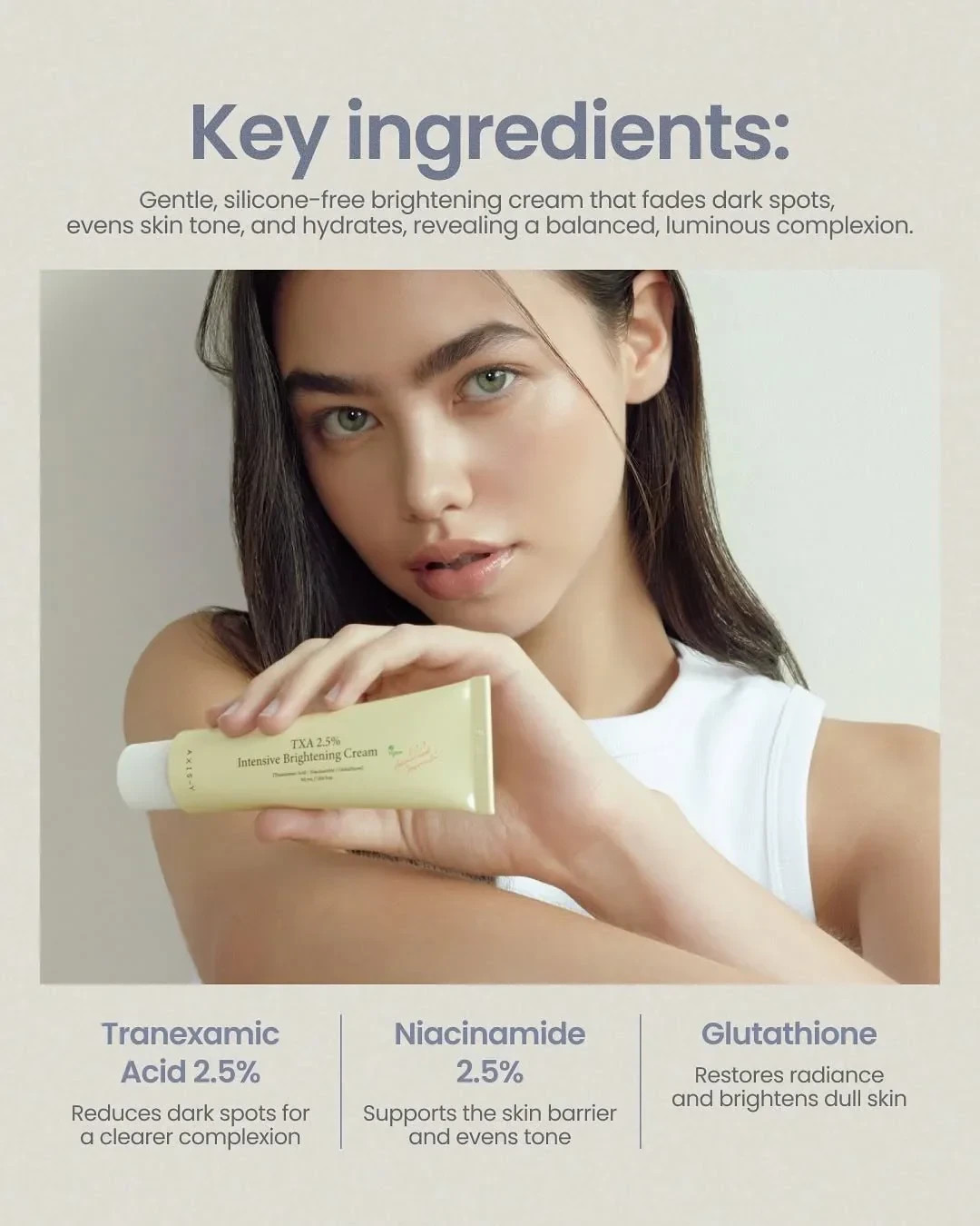 AXIS-Y TXA 2.5% Intensive Brightening Cream 50ml