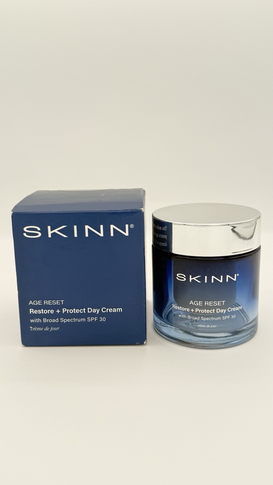 Skinn Age Reset Restore + Protect Day Cream SPF 30 1.7 Oz Box Sealed Exp-4/27