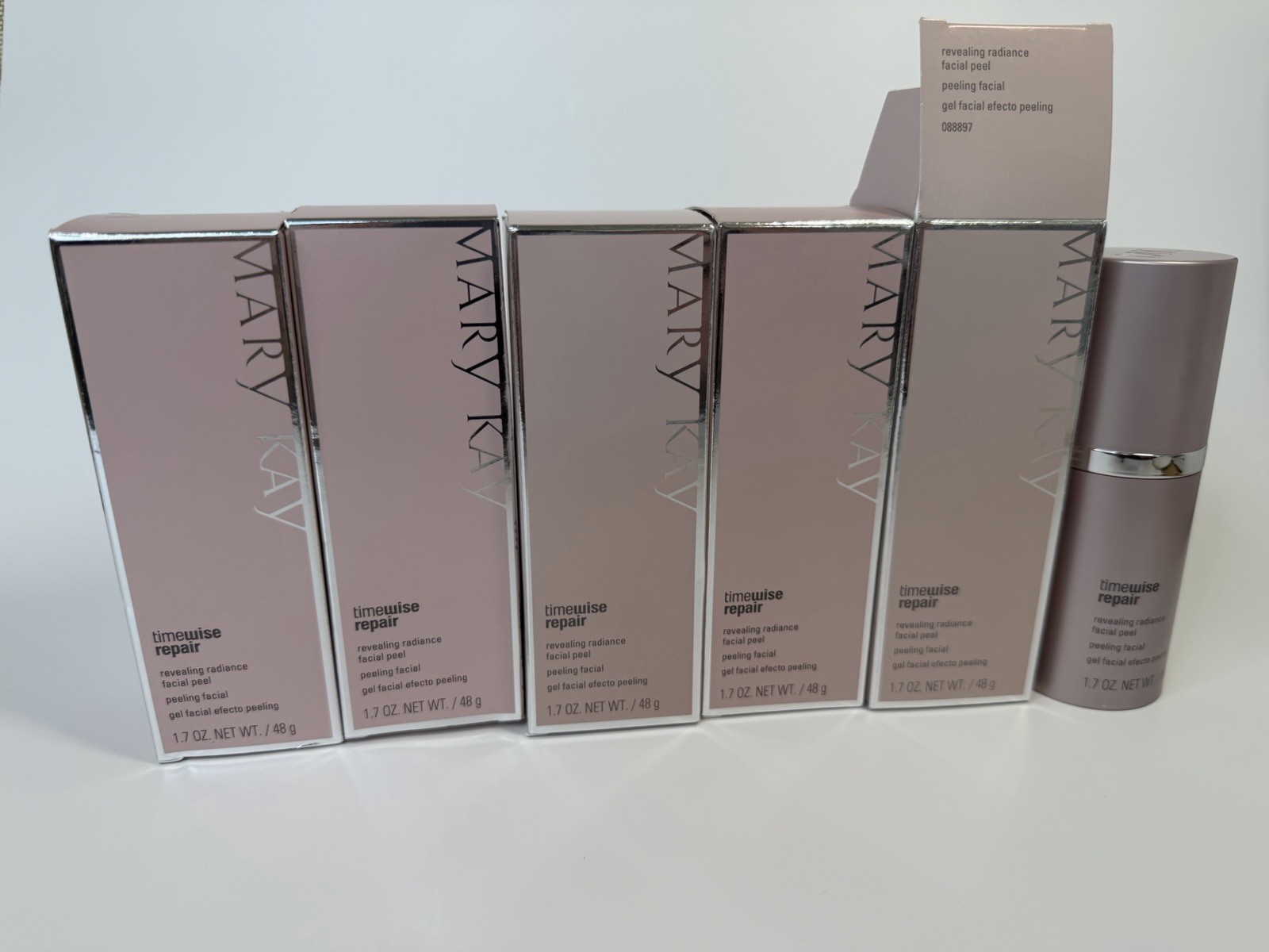 Lot of 5 NEW Mary Kay Timewise Repair Revealing Radiance Facial Peel 1.7 oz