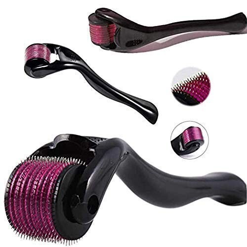Rodillo de microagujas de 0.25 mm para el cuidado facial, del cabello y la barba