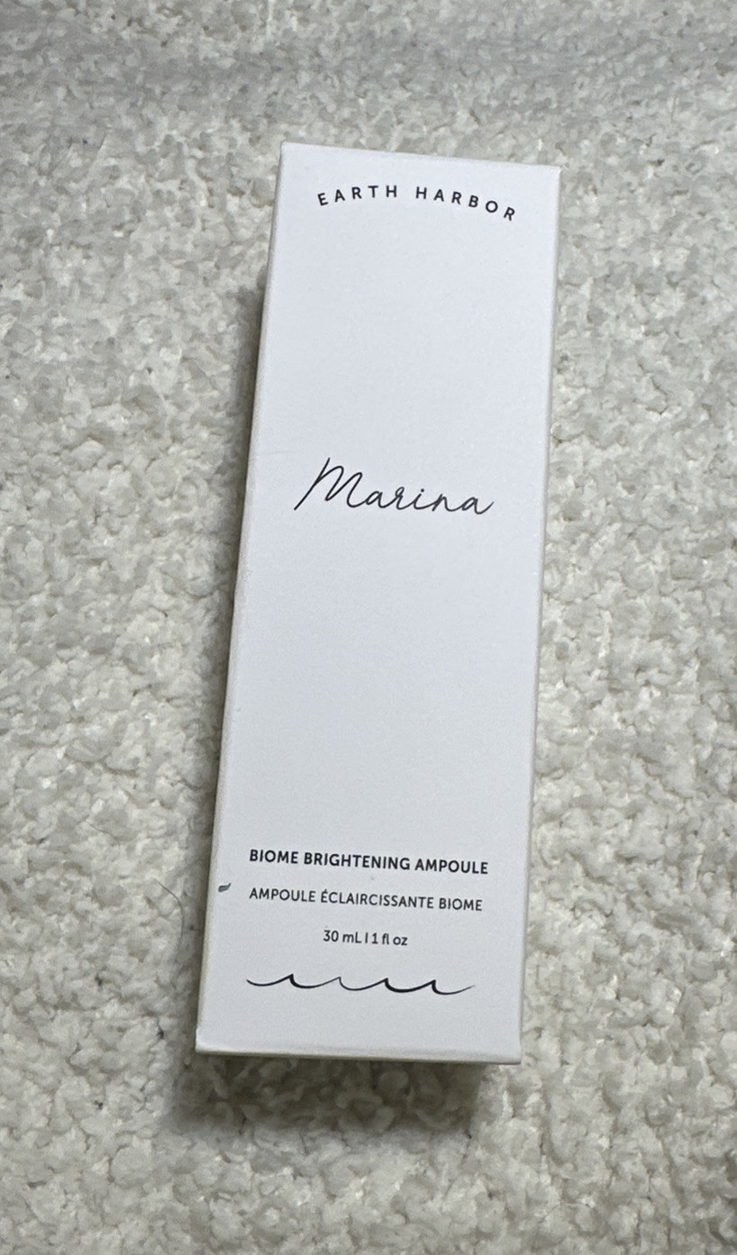 Brand New Marina Earth Harbor Biome Brightening Ampoule. Full Size, 1 oz/ 30 ml.
