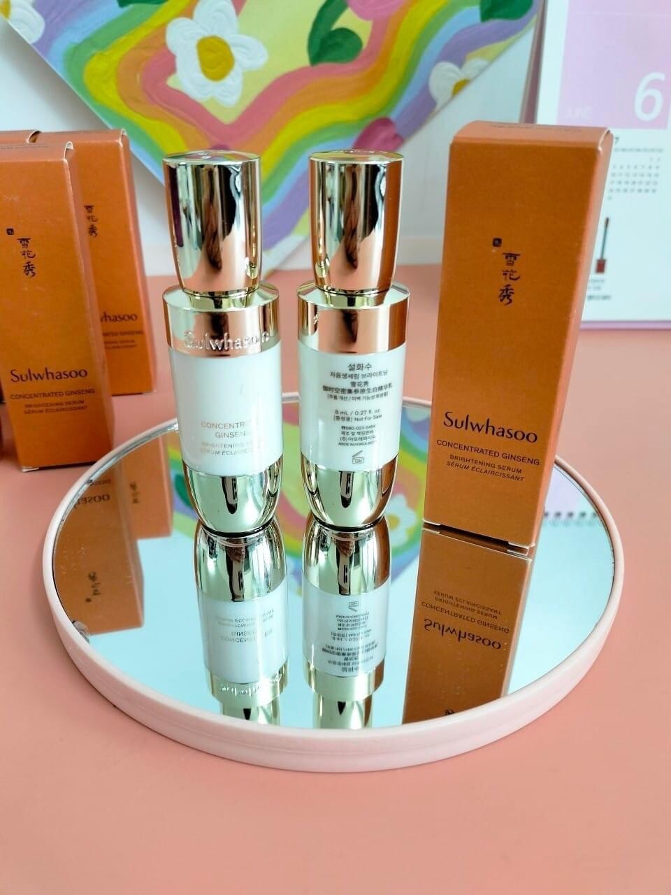 Sulwhasoo Concentrated Ginseng Brightening Serum 8ml x 2 pcs US Seller