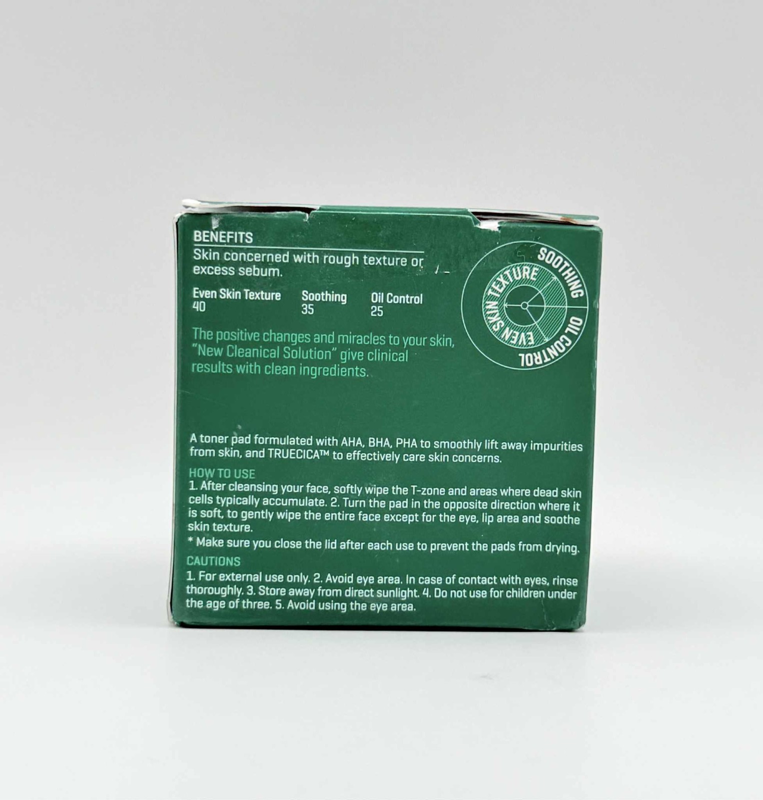 SOME BY MI AHA BHA PHA 30 Days Miracle Truecica Clear Pad – 70 Pads – Korean Exf