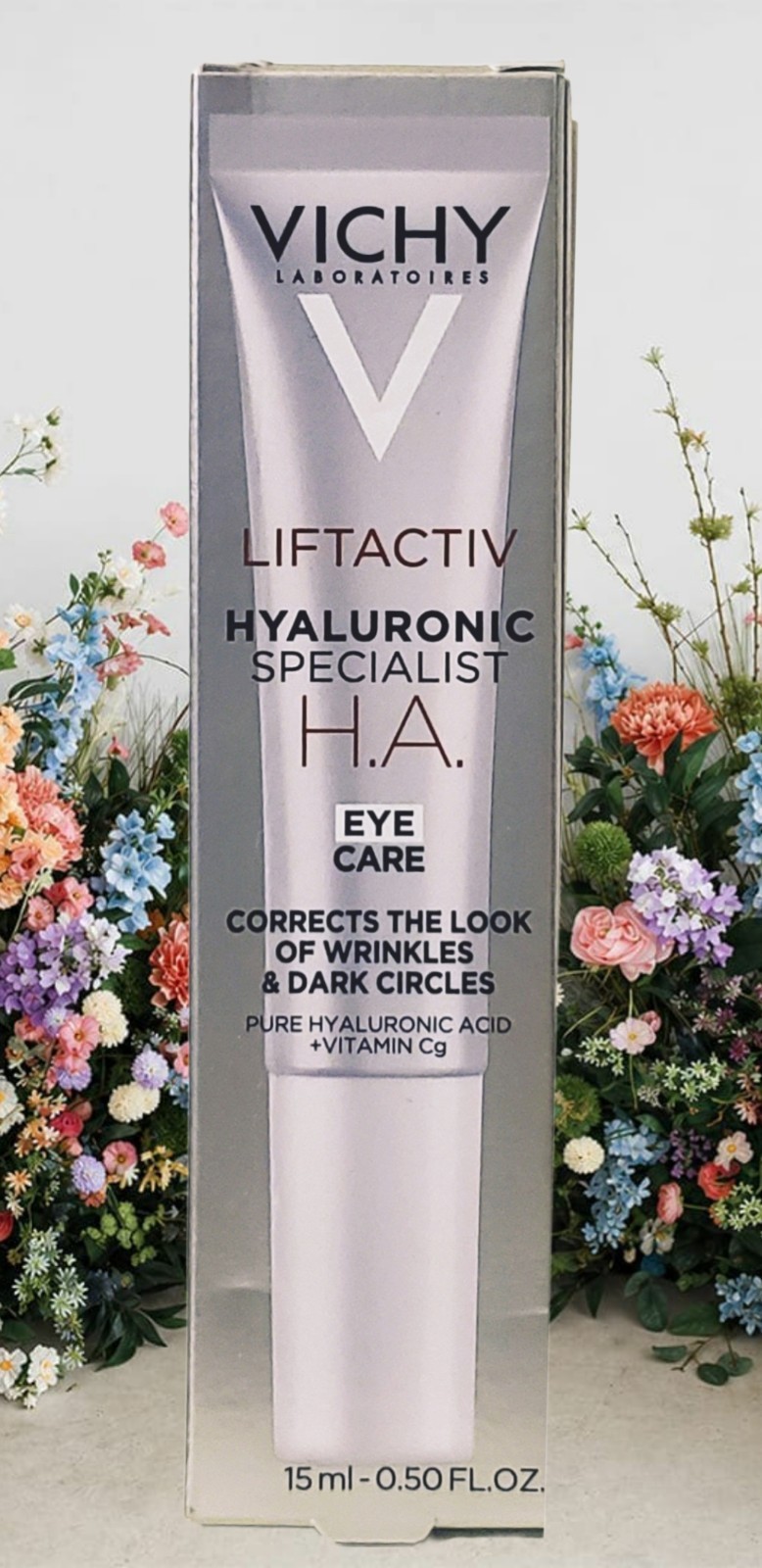 Vichy Liftactiv H.A ANTI-WRINKLE FIRMING Eye Care 15ml Full Sz New Original Box