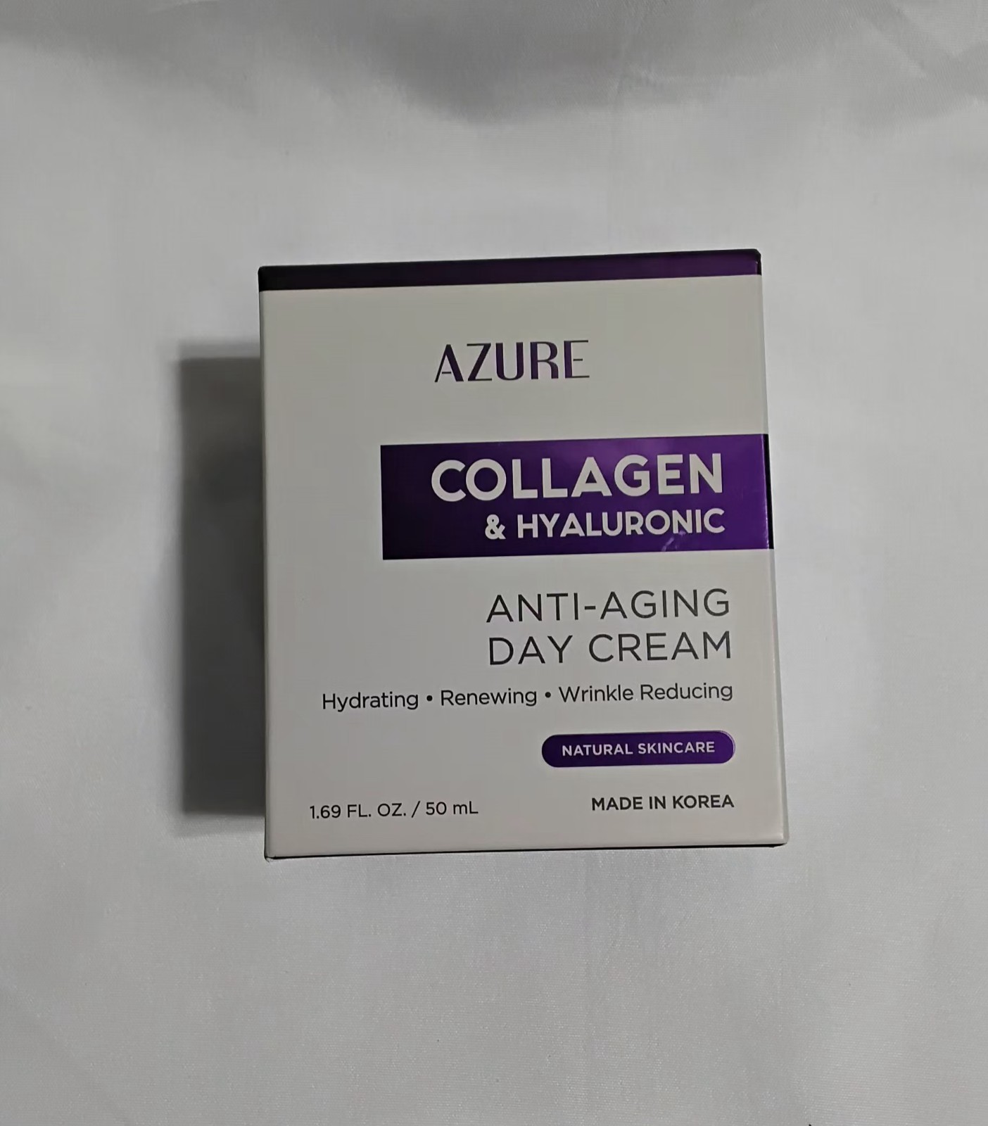 Azure Cosmetics Collagen & Hyaluronic Anti Aging Day Cream 1.69 FL. OZ. 1 Jar