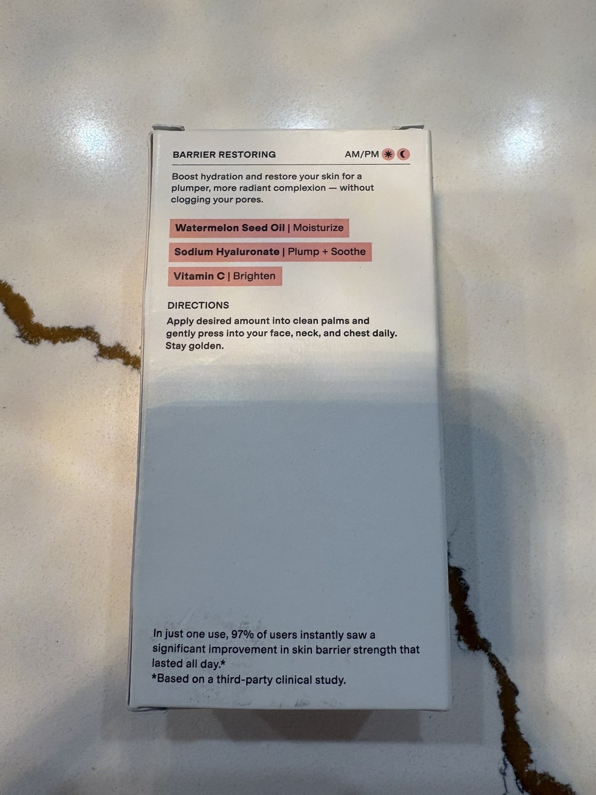 CLEARSTEM Golden Hour Watermelon Barrier Oil – 1 oz | New in Box ✨