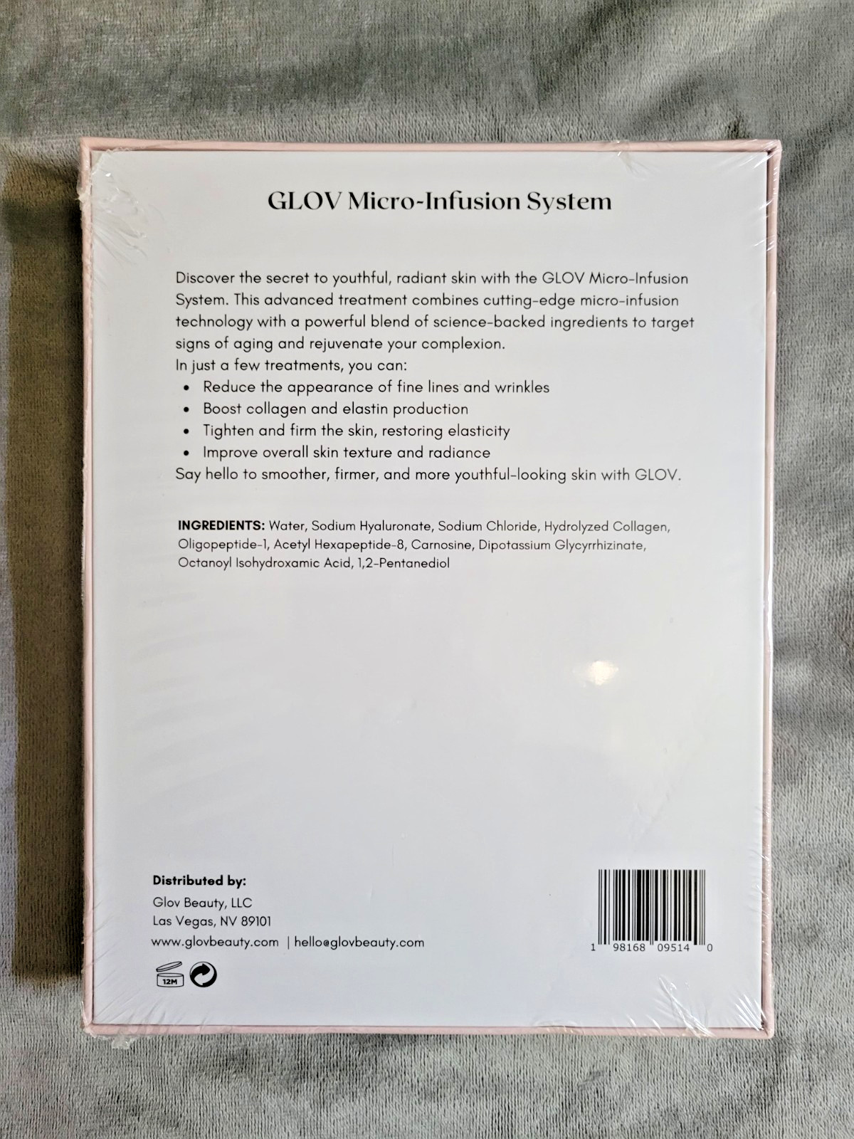 GLOV Beauty MicroInfusion System SEALED!!!