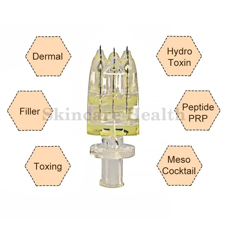 5PCS 5Pin Crystal Multi Cartridges For Water Light Skin Care Tools 32G*1.5mm