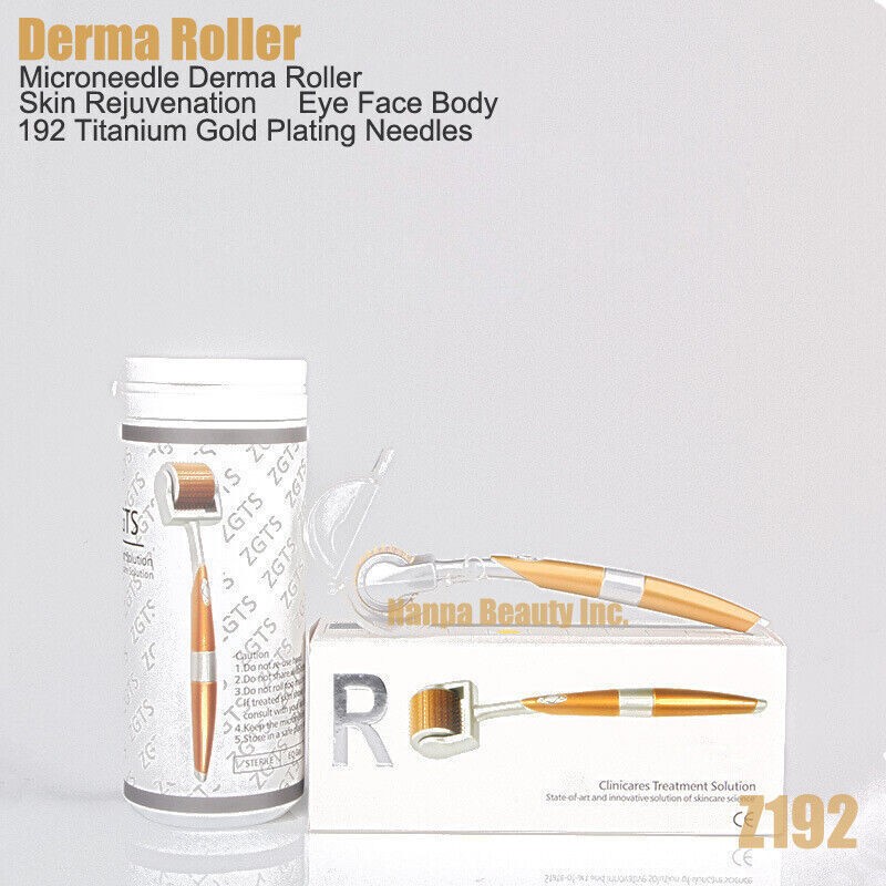 192 Pins Derma Roller Anti Aging Skin Rejuvenation Micro Pin Skin Therapy System