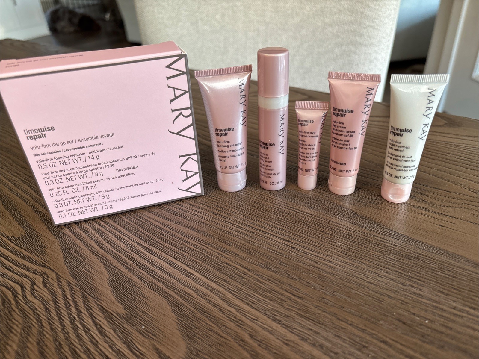 Mary Kay TimeWise Repair Volu-Firm To Go Set, 5 Piece Anti-Aging Skincare Kit