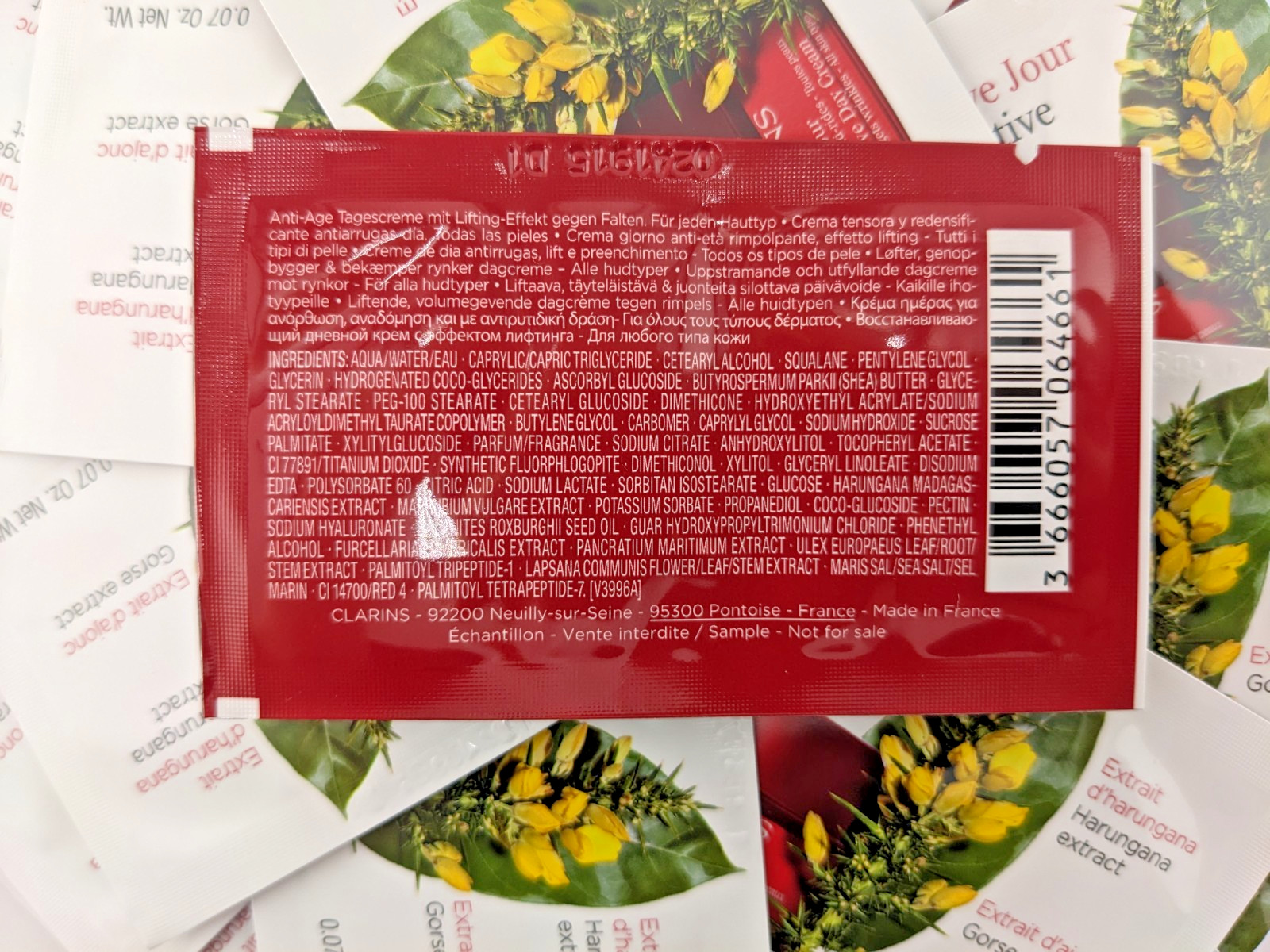 25x Clarins Multi-Intensive Jour Super Restorative Day Cream Samples =Full Size