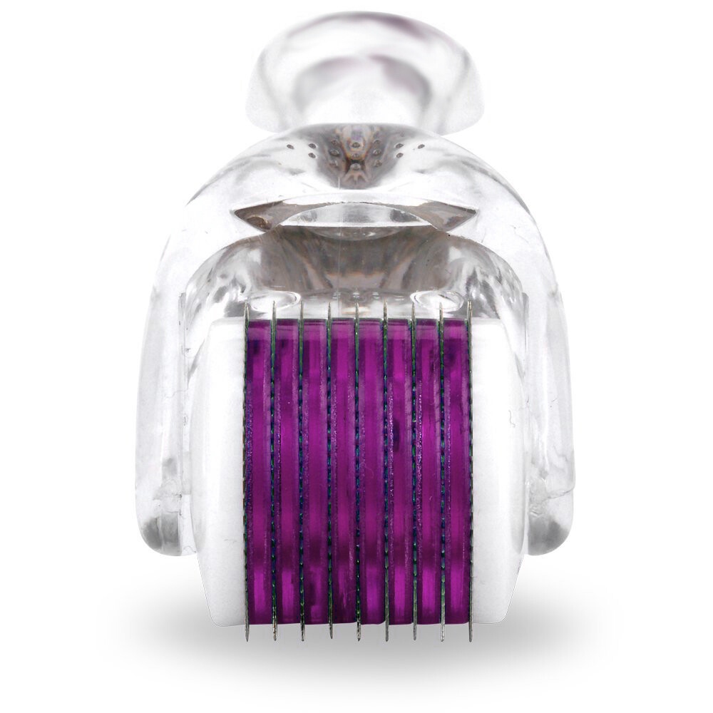 TMT 540 Skin Derma Roller Purple Head Titanium Micro Pin Anti-Aging Scars