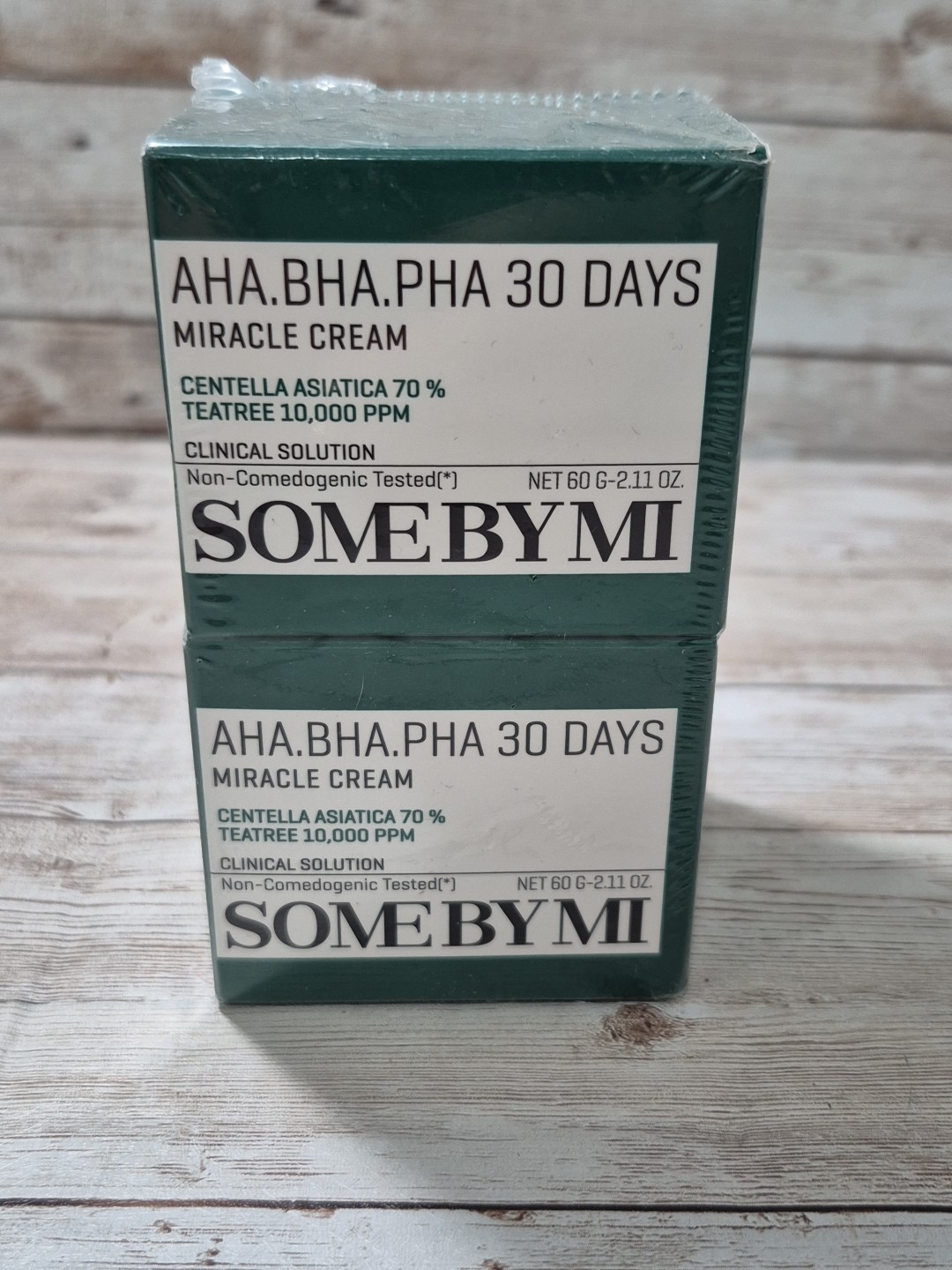 AHA BHA PHA 30 Days Miracle Cream – Pack of 2 – Centella asiatica. 60 G Each