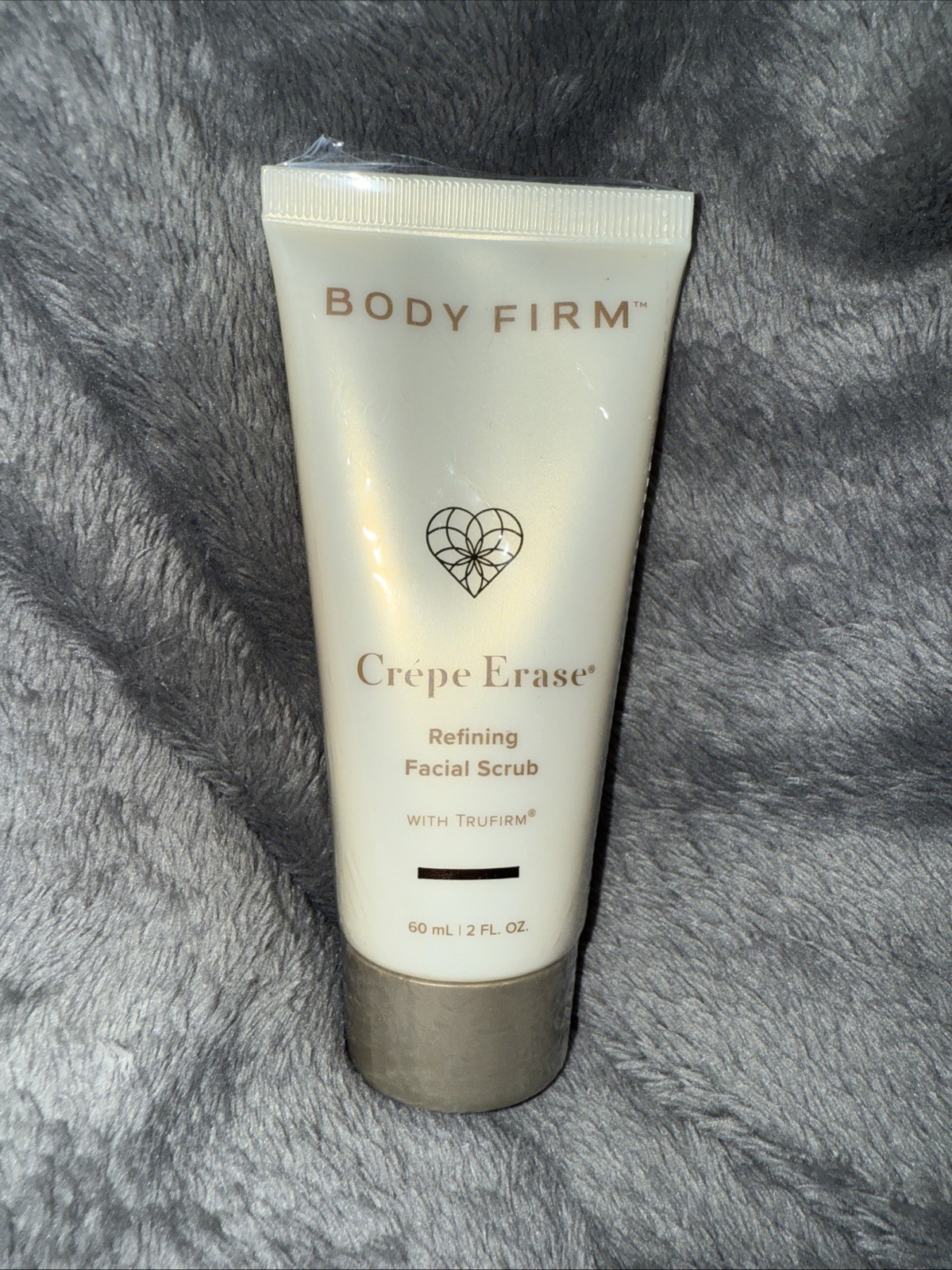 Crepe Erase Body Firm Advanced Refining Facial Scrub W/ Trufirm • 2 oz New/Seal
