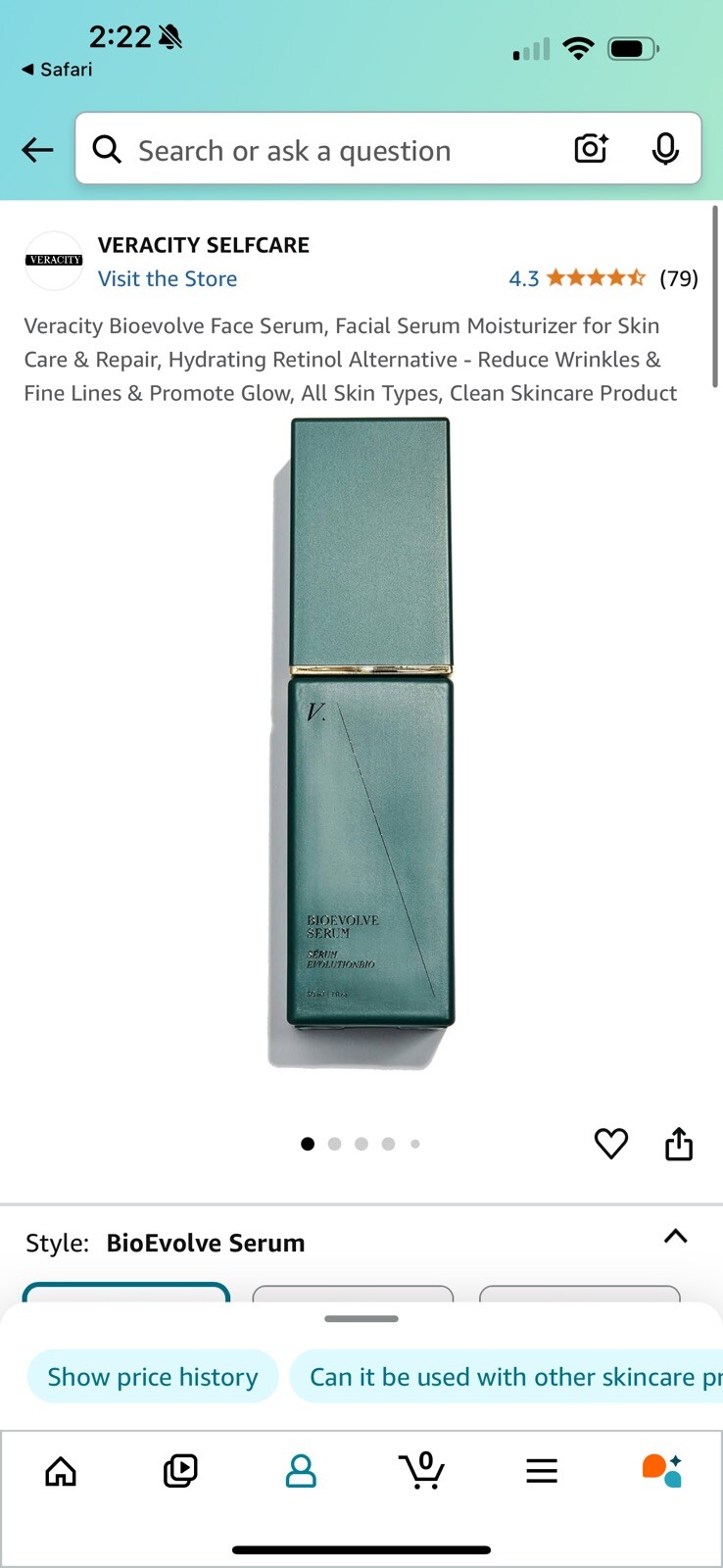 Veracity Bioevolve Serum (30 ml 1 fl Oz) – Natural Cruelty Free