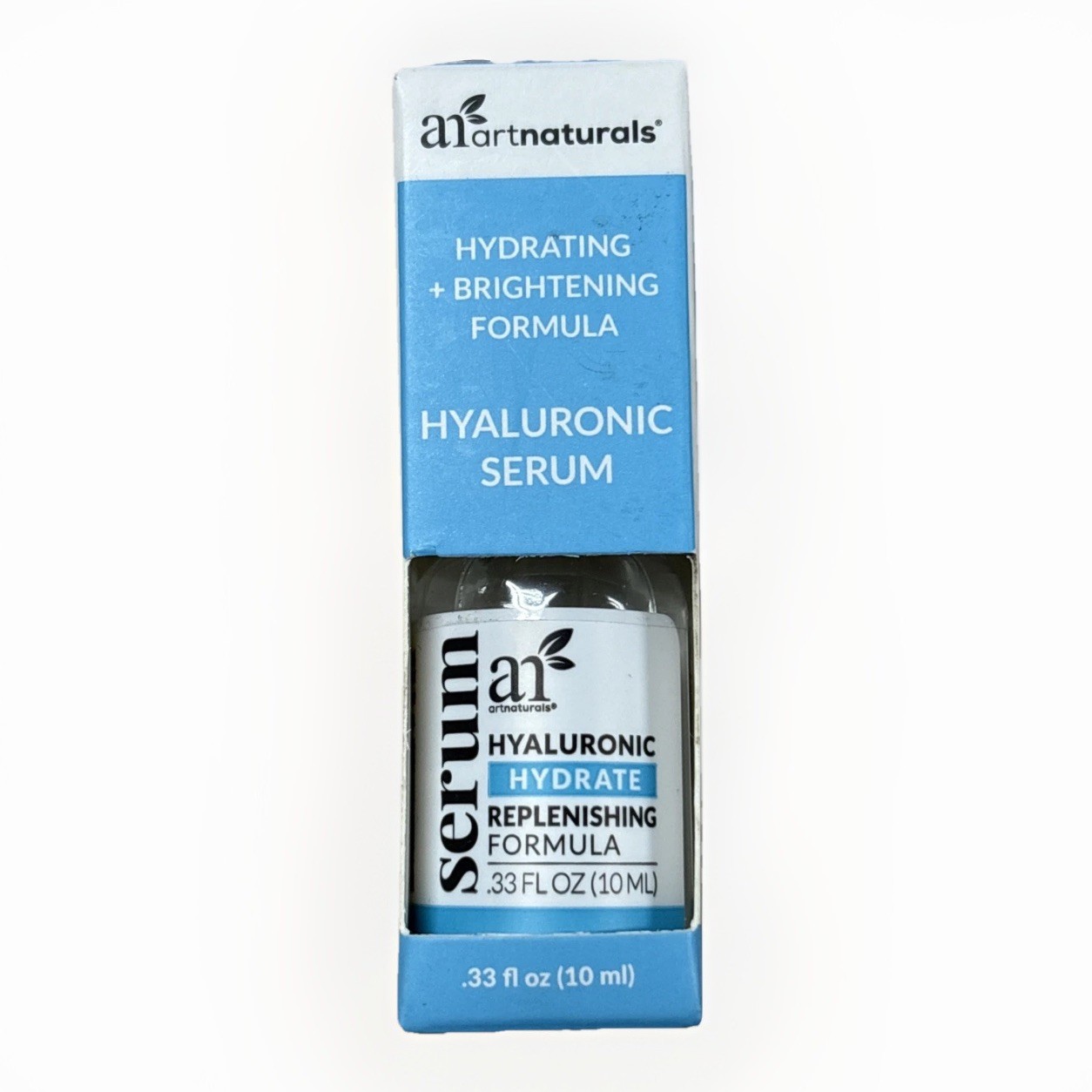 NEW Hyaluronic Serum, Artnaturals, 0.33 fl. oz. Brightening Formula Exp. 03/2027