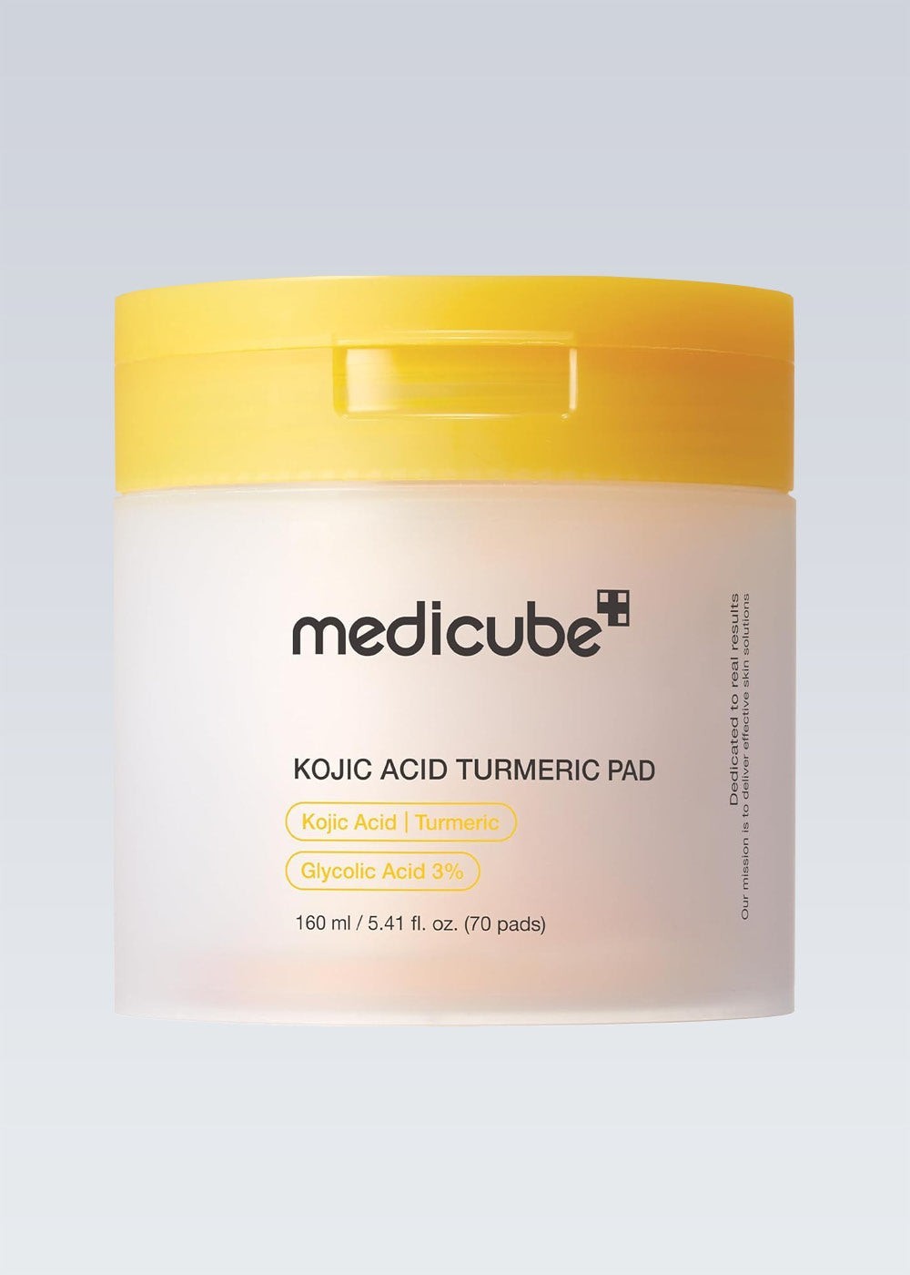 medicube Kojic Acid Turmeric Pads 70 Pads Brightening Exfoliating Skincare Toner