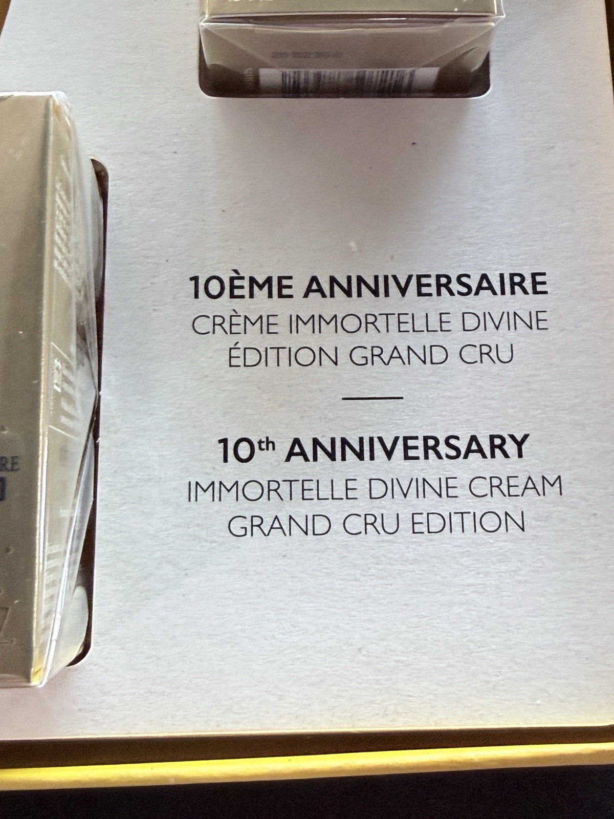 Rare L’Occitane Immortelle Divine 10th Anniversary Grand Cru Edition Gift Set
