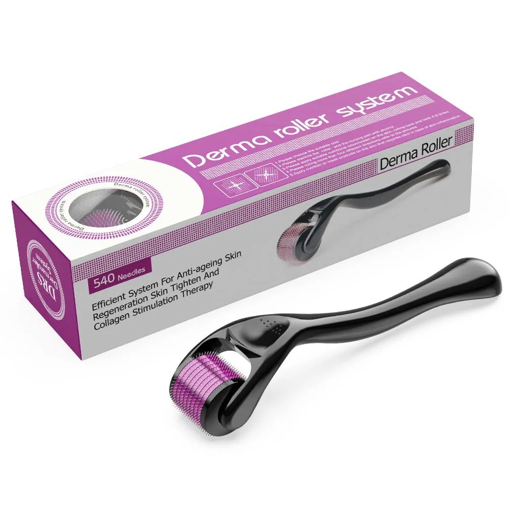 3 Pieces Individual Microneedle Roller Derma Roller 0.25mm & 0.50mm & 1.50mm US