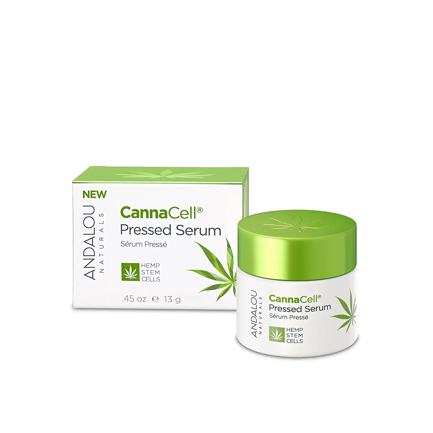 Andalou Naturals CannaCell Pressed Serum, 0.45 oz