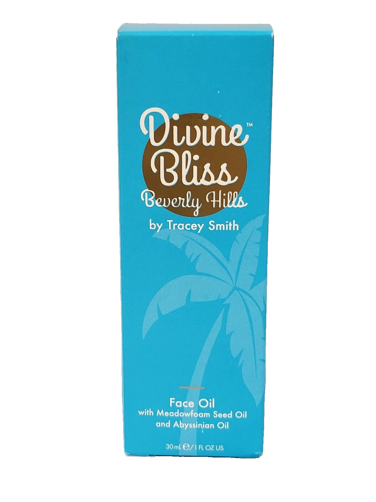 DIVINE BLISS Beverly Hills Face Oil w/Medowfoam Seed Oil & Abyssinian Oil – 1oz