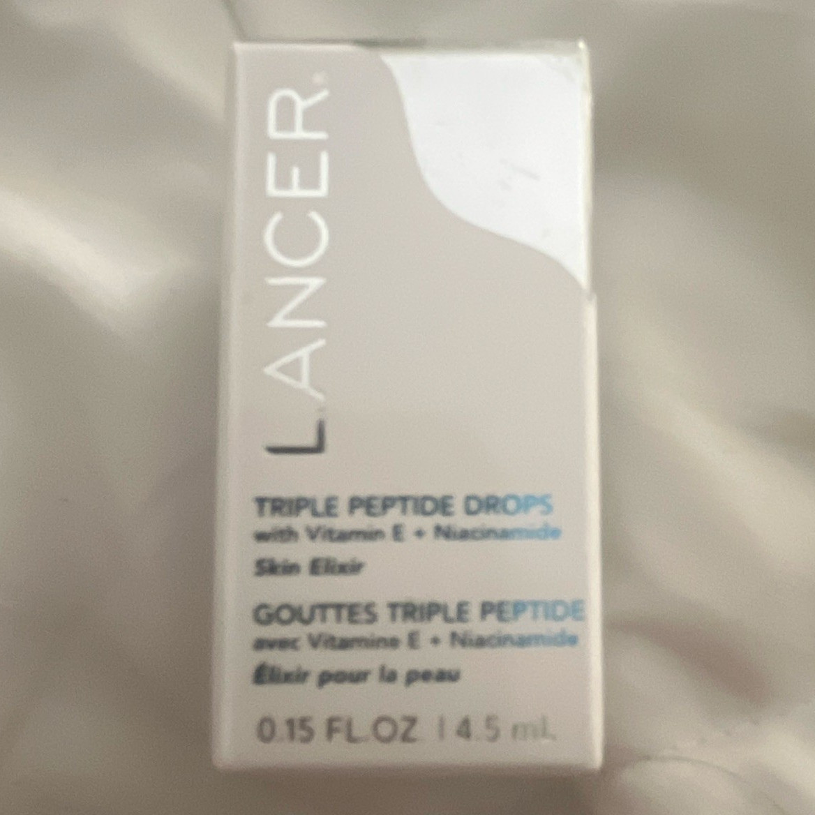 Lancer Triple Peptide Drops Skin Elixir Vitamin E + Niacinamide 0.15 fl oz