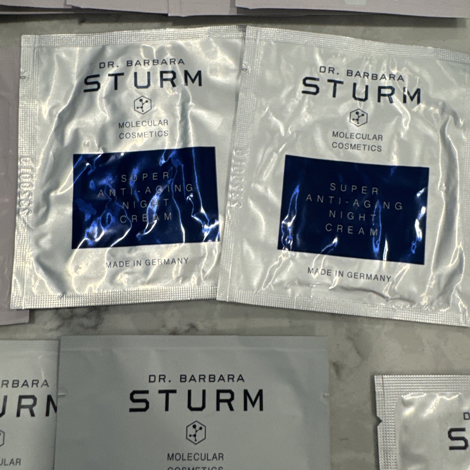 33 Dr Barbara Sturm Samples Neck Hand Cream Cleanser V Drops Serum lotion wash