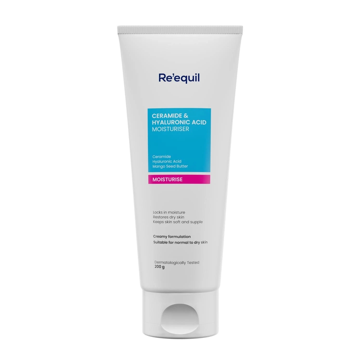 Ceramide & Hyaluronic Acid Moisturiser 100g – Repairs Skin Barrier & Hydrates