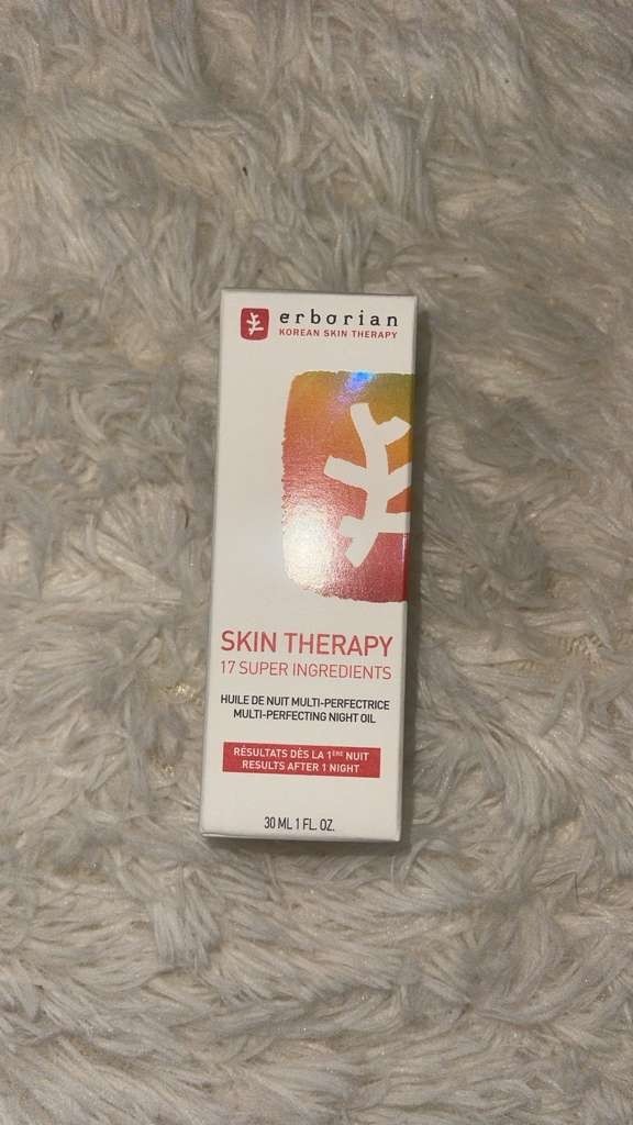 Erborian Skin Therapy Night Oil 17 Ingredients 30ml Korean Skincare