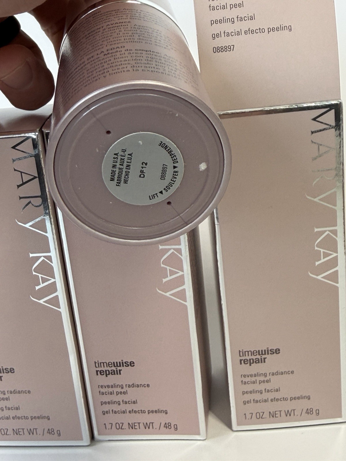 Lot of 5 NEW Mary Kay Timewise Repair Revealing Radiance Facial Peel 1.7 oz