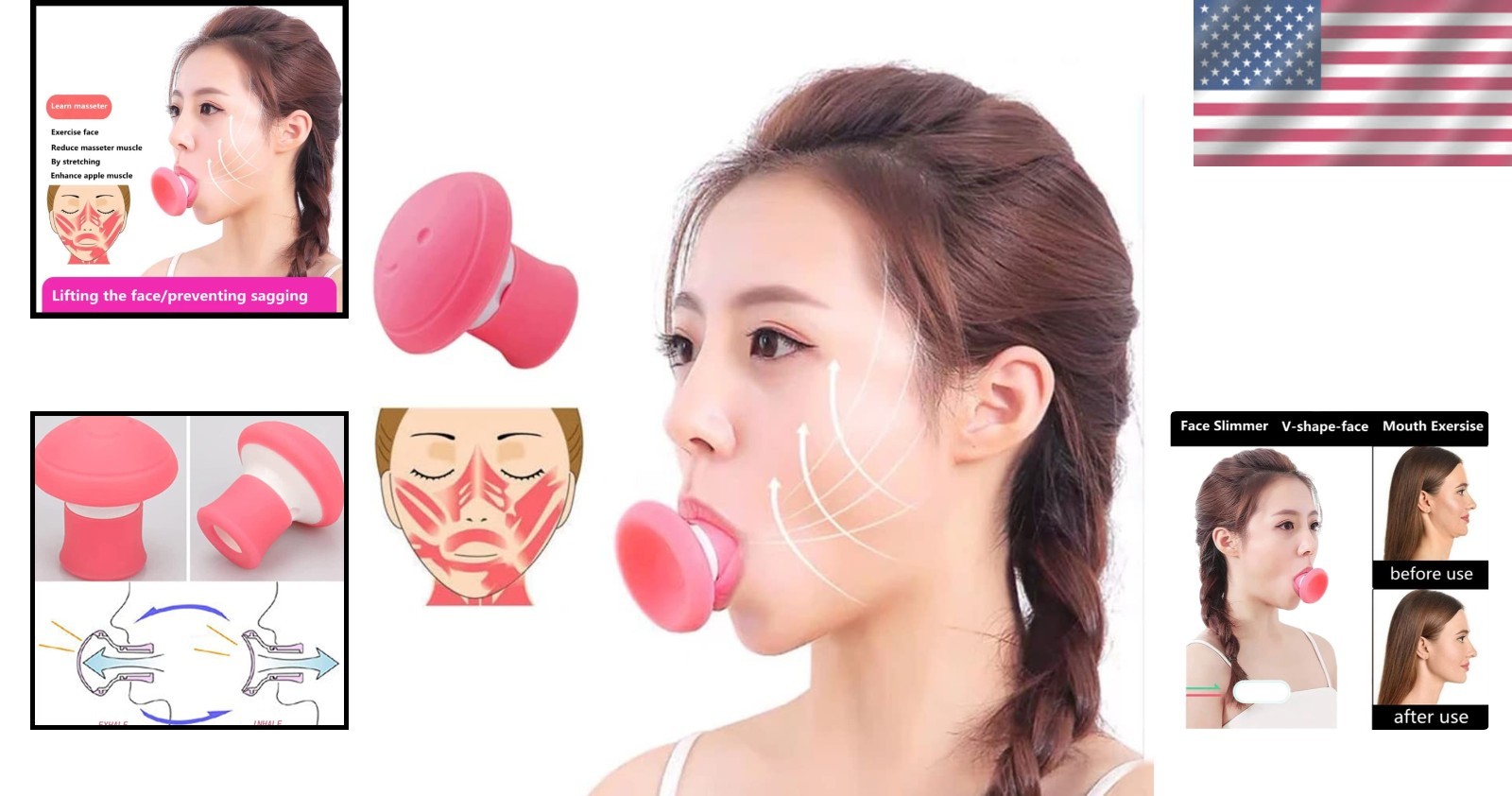 Portable Facial Yoga Device – Face Slimmer & Jawline Enhancer for Men & Women
