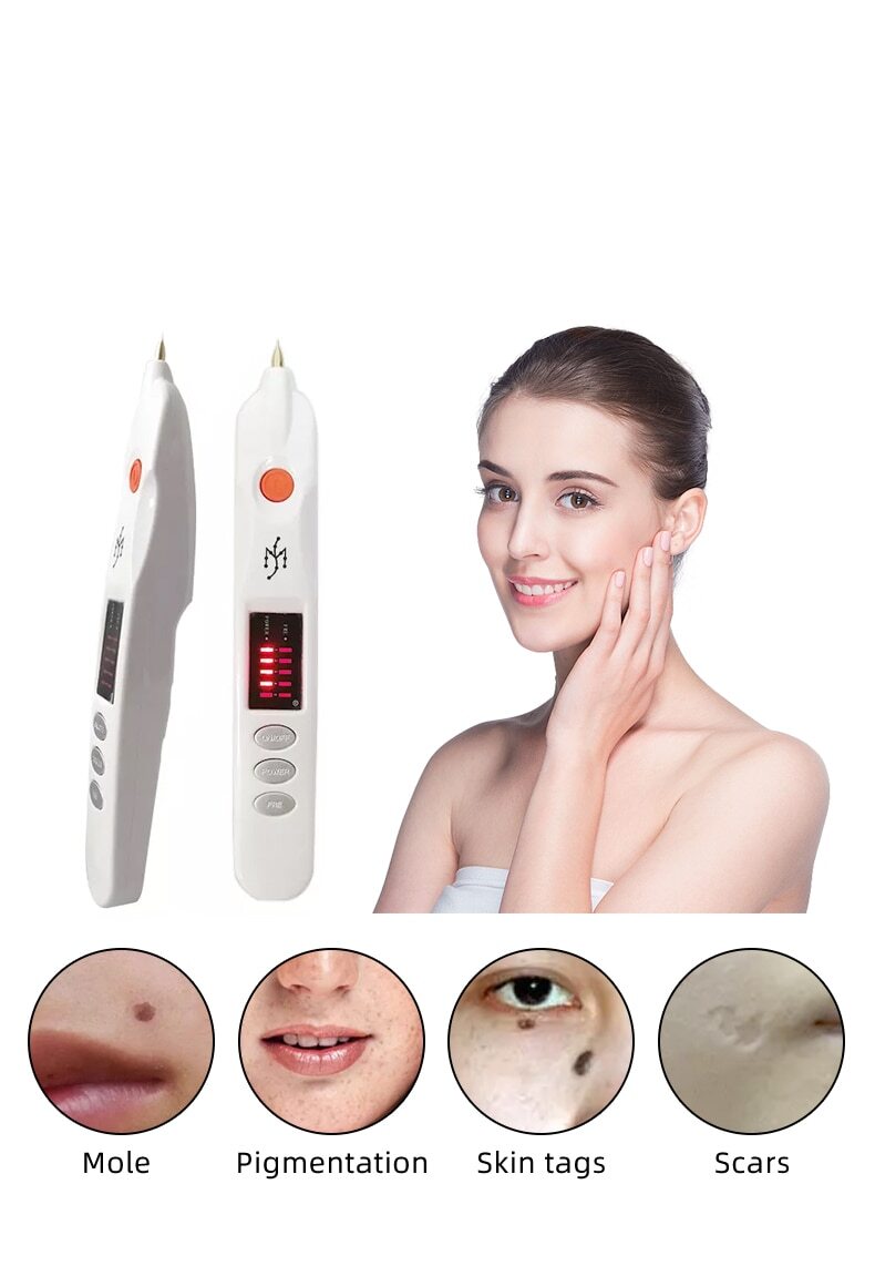 Laser Plasma Pen Electric Instrument To Remove Freckles Black Spots Skin Tags