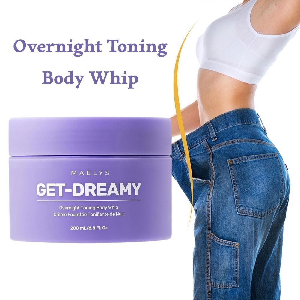 MAËLYS GET-DREAMY Overnight Toning Firming Body Whip Cream 6.8 fl oz 200 mL
