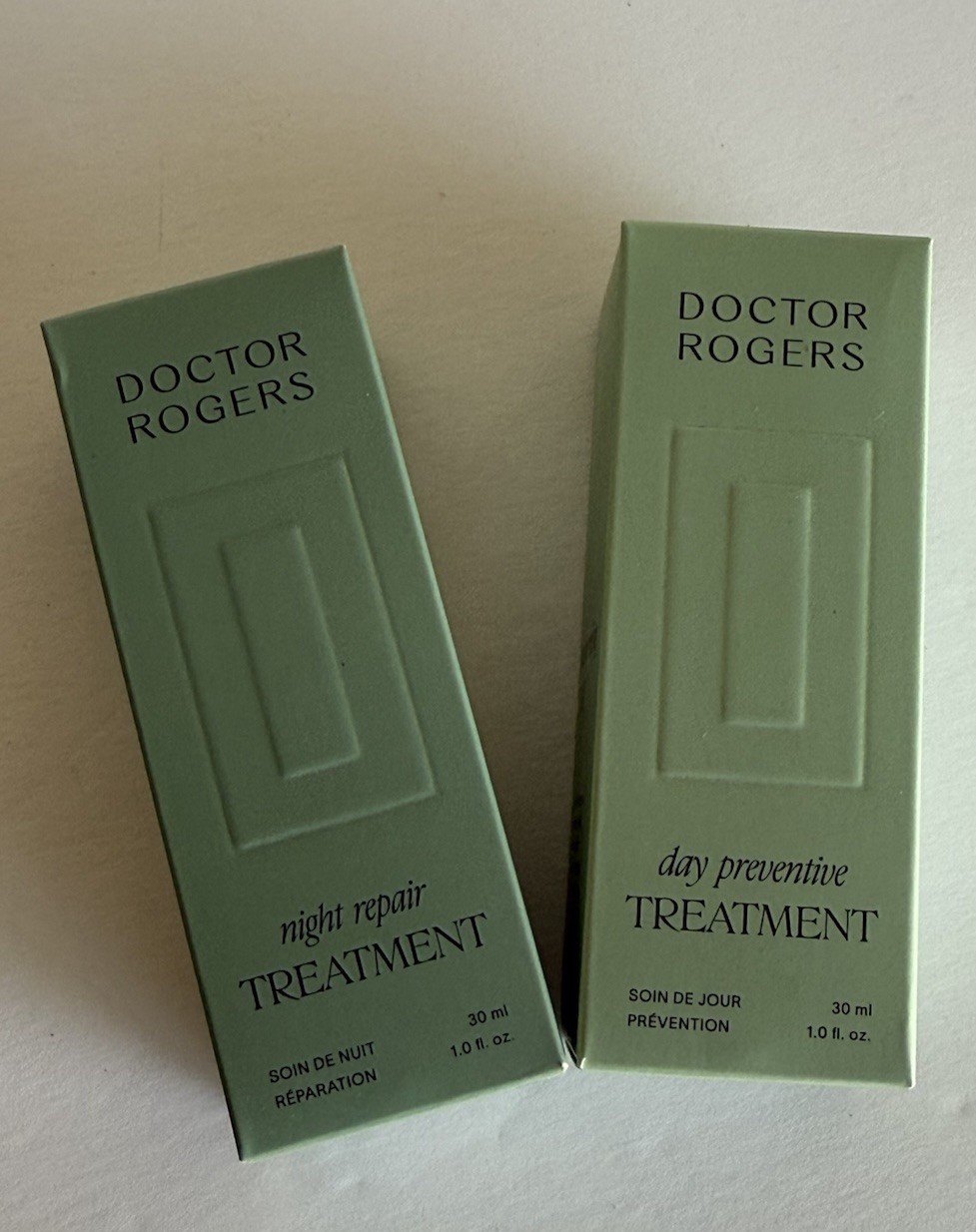 Doctor Rogers Day Night Treatment Skincare Set Two Piece
