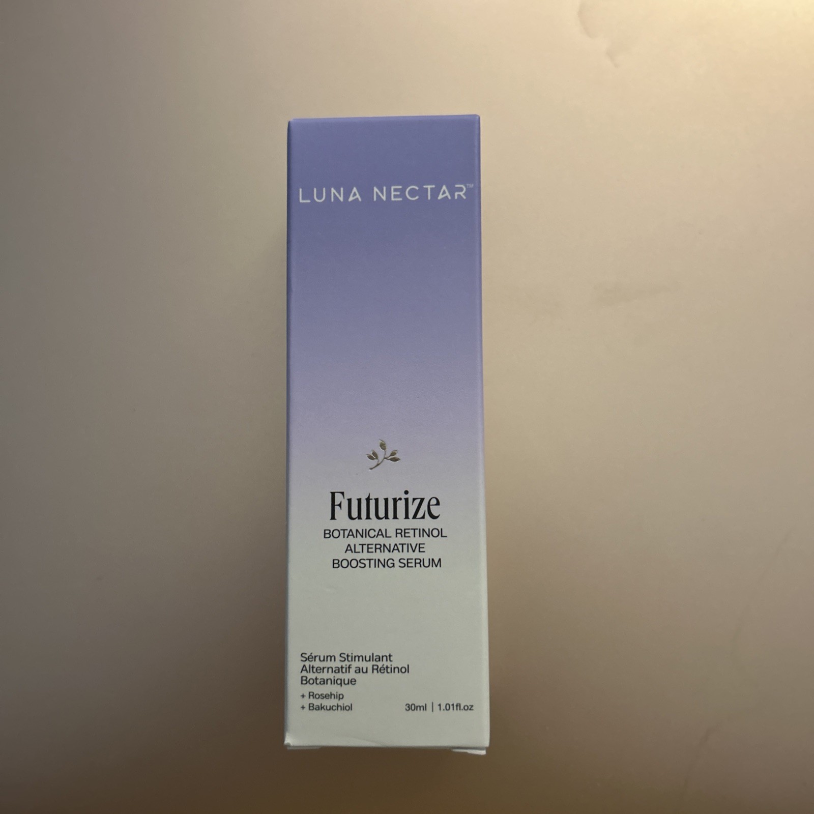 Luna Nectar Futurize Botanical Retinol Alternative Boosting Serum 1.01 fl Oz NIB